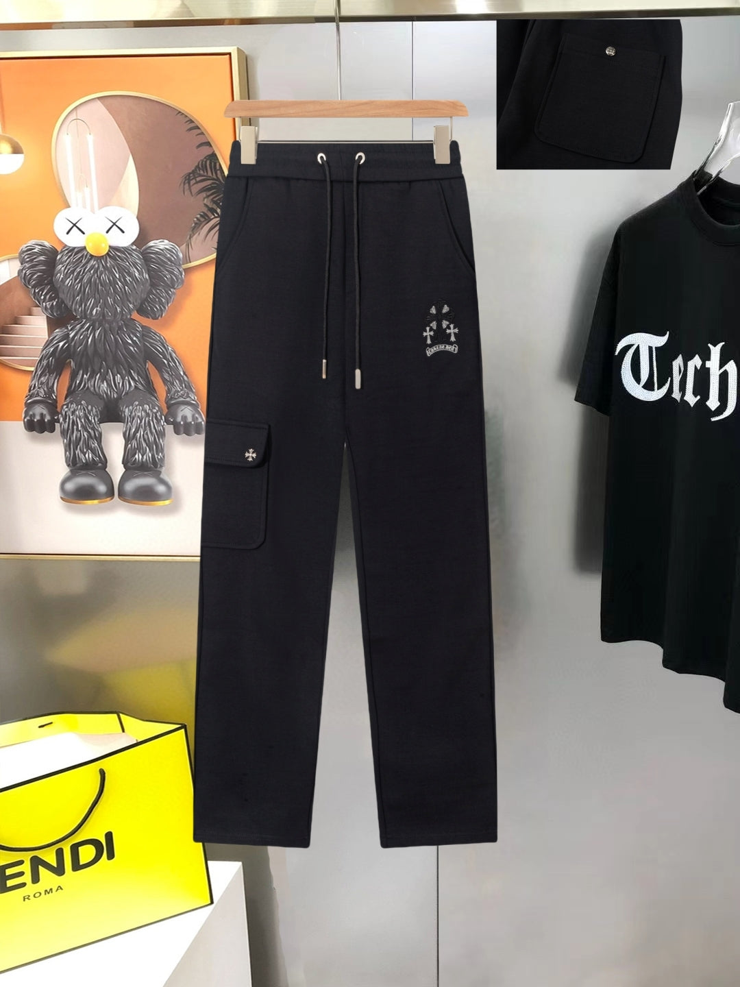 LuxluxHouse Best Quality Clothes Pants Chrome Hearts