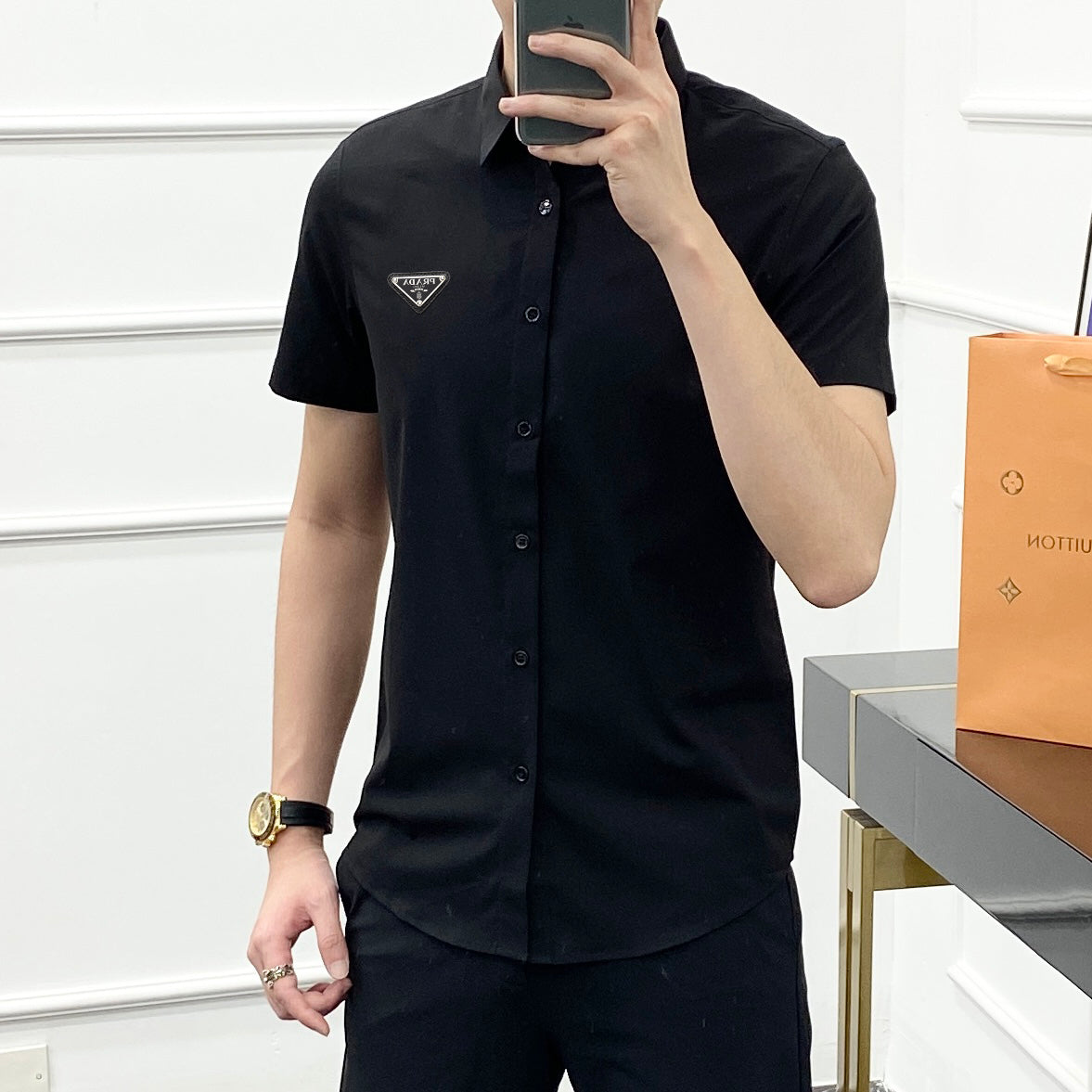 LuxluxHouse Best Quality Clothes Shirts&Polo Prada