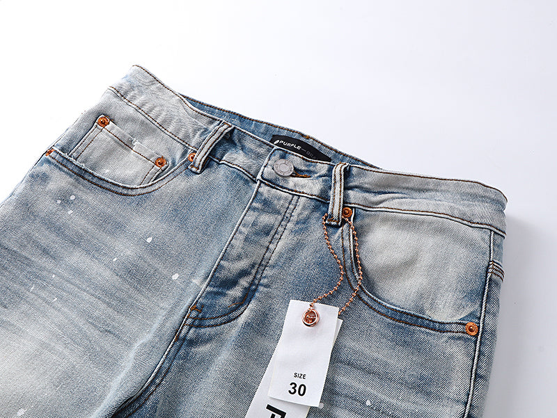 LuxluxHouse Best Quality Clothes Pants Purple Brand