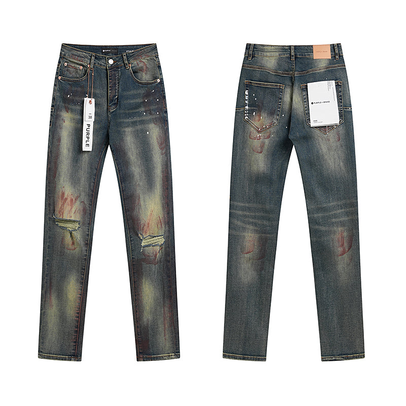 LuxluxHouse Best Quality Clothes Pants Purple Brand