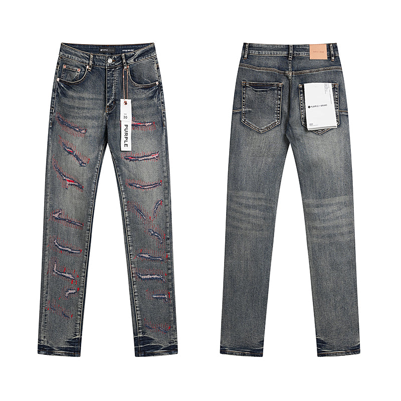 LuxluxHouse Best Quality Clothes Pants Purple Brand