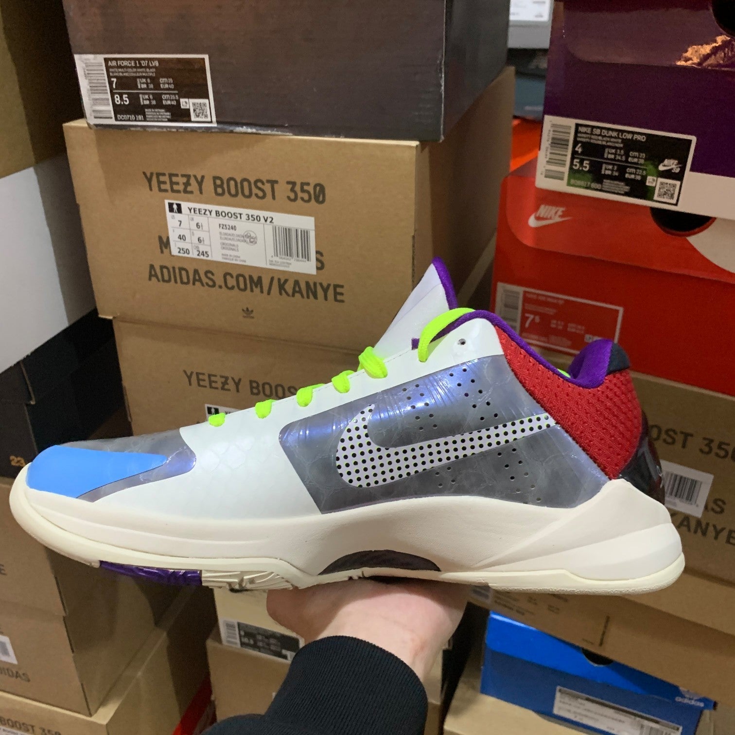 Max/WKB Batch-Nike Zoom Kobe 5 Protro “ Stark”