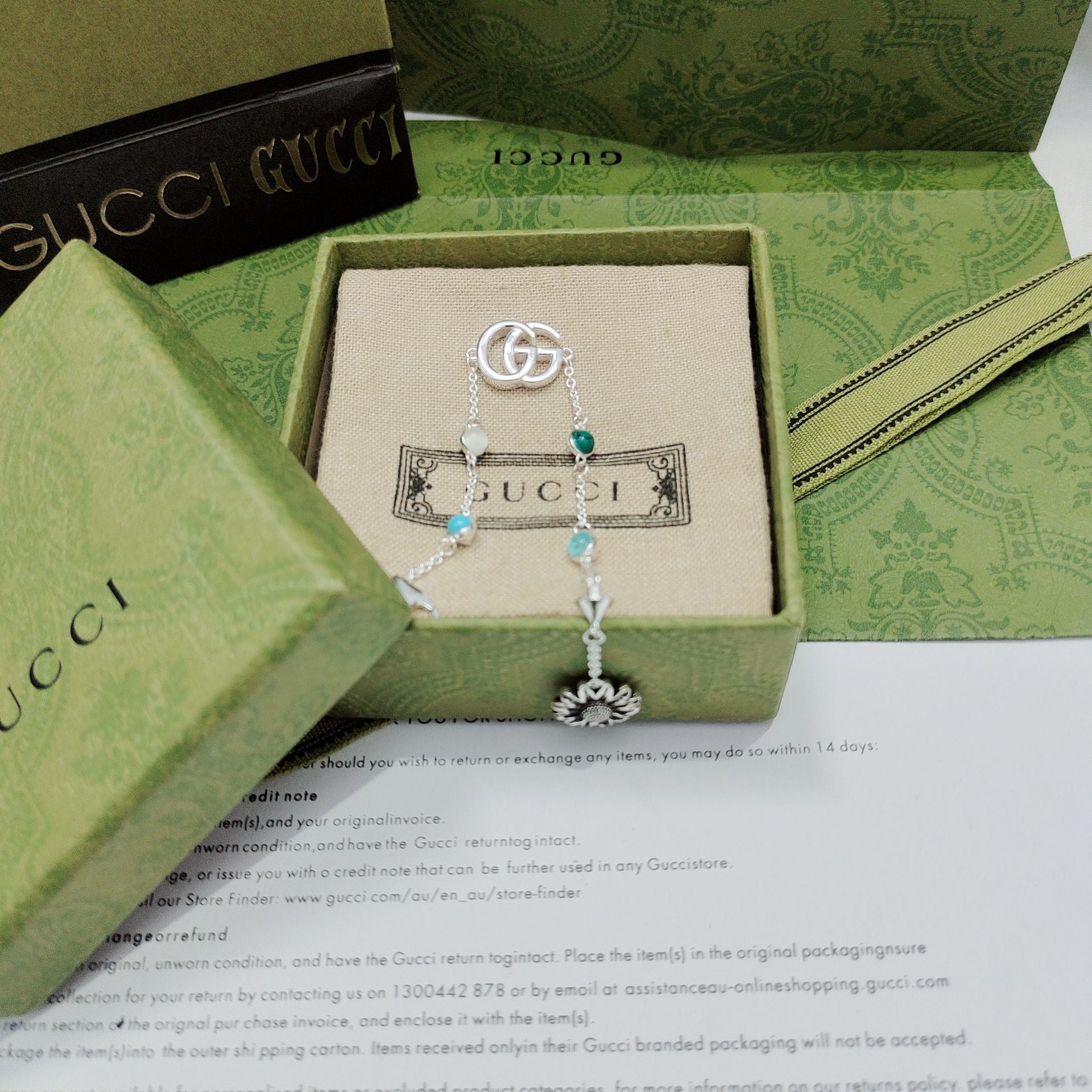 LuxluxHouse Best Quality Accessories Gucci Necklace Bracelet