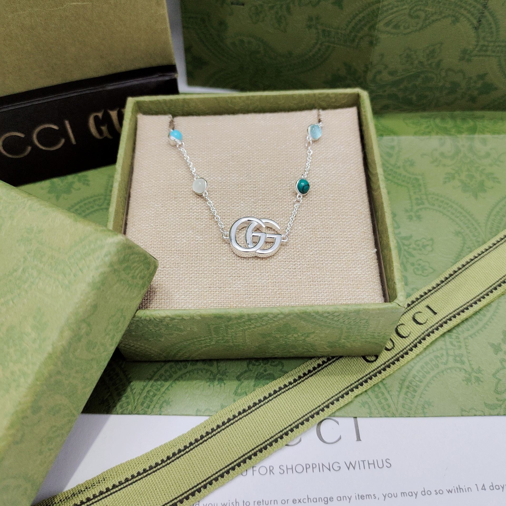 LuxluxHouse Best Quality Accessories Gucci Necklace Bracelet