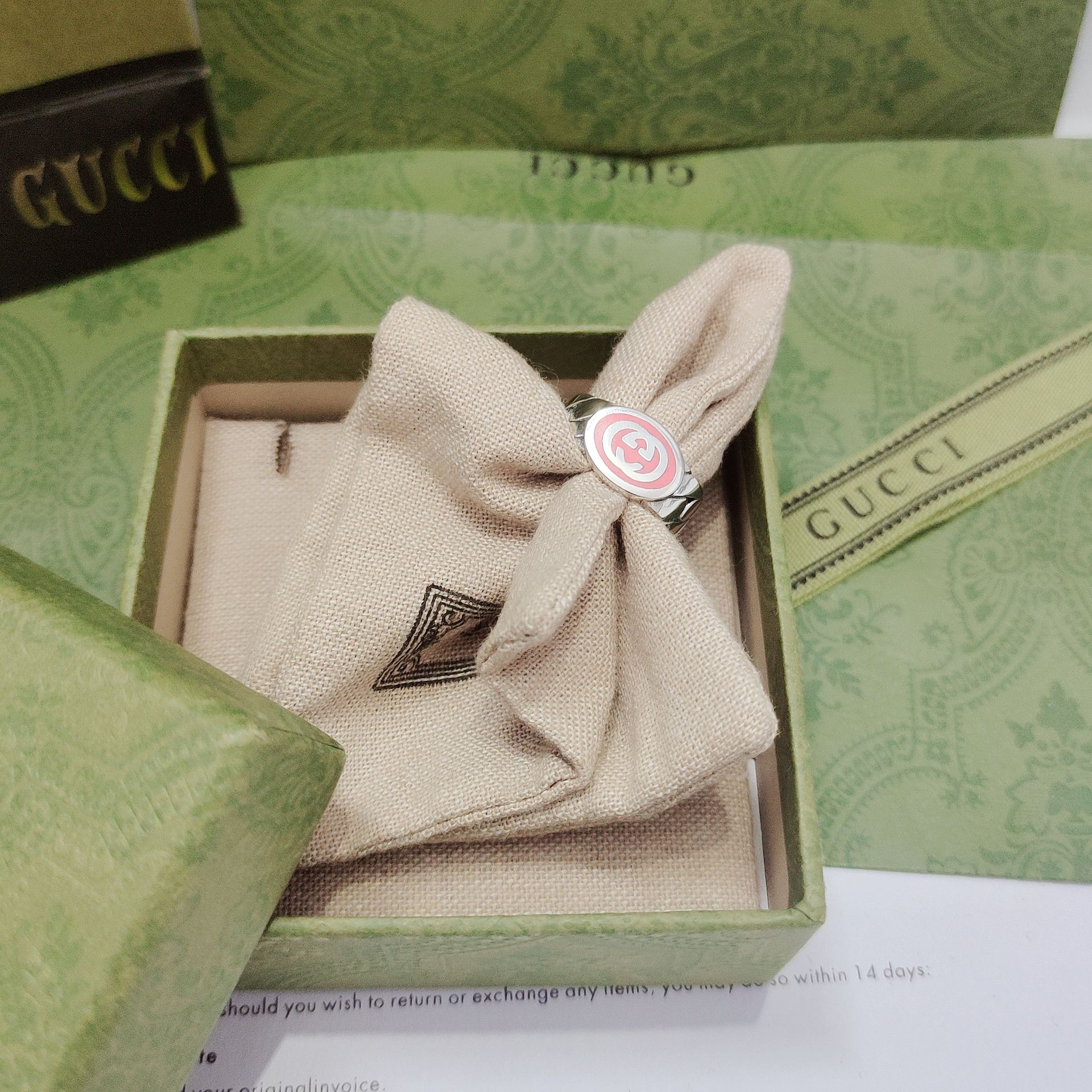 LuxluxHouse Best Quality Accessories Gucci Ring Ring Ring