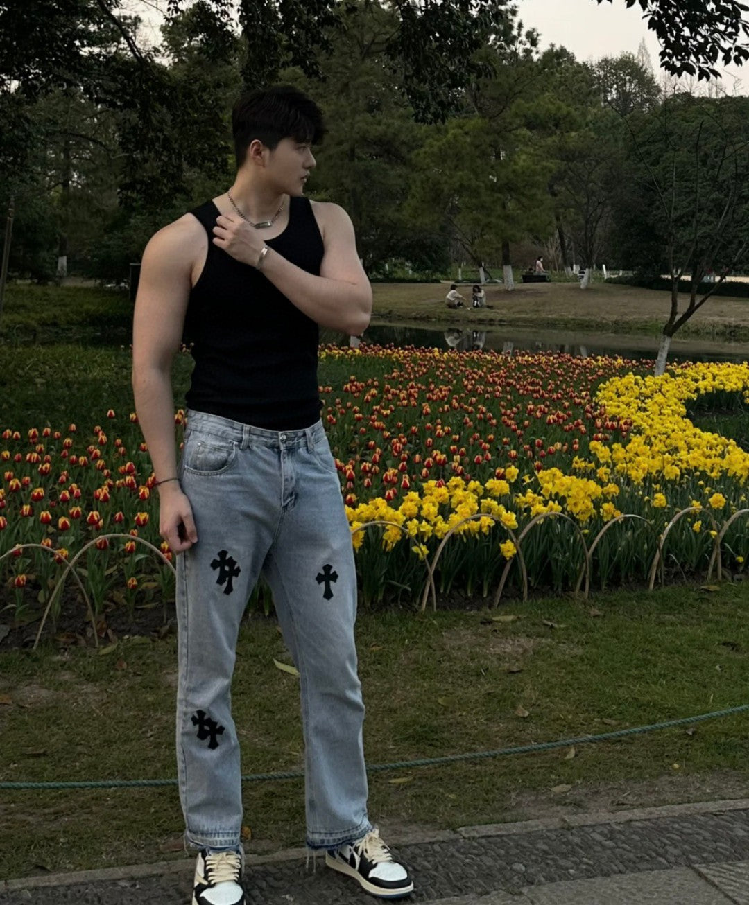 LuxluxHouse Best Quality Clothes Pants Chrome Hearts