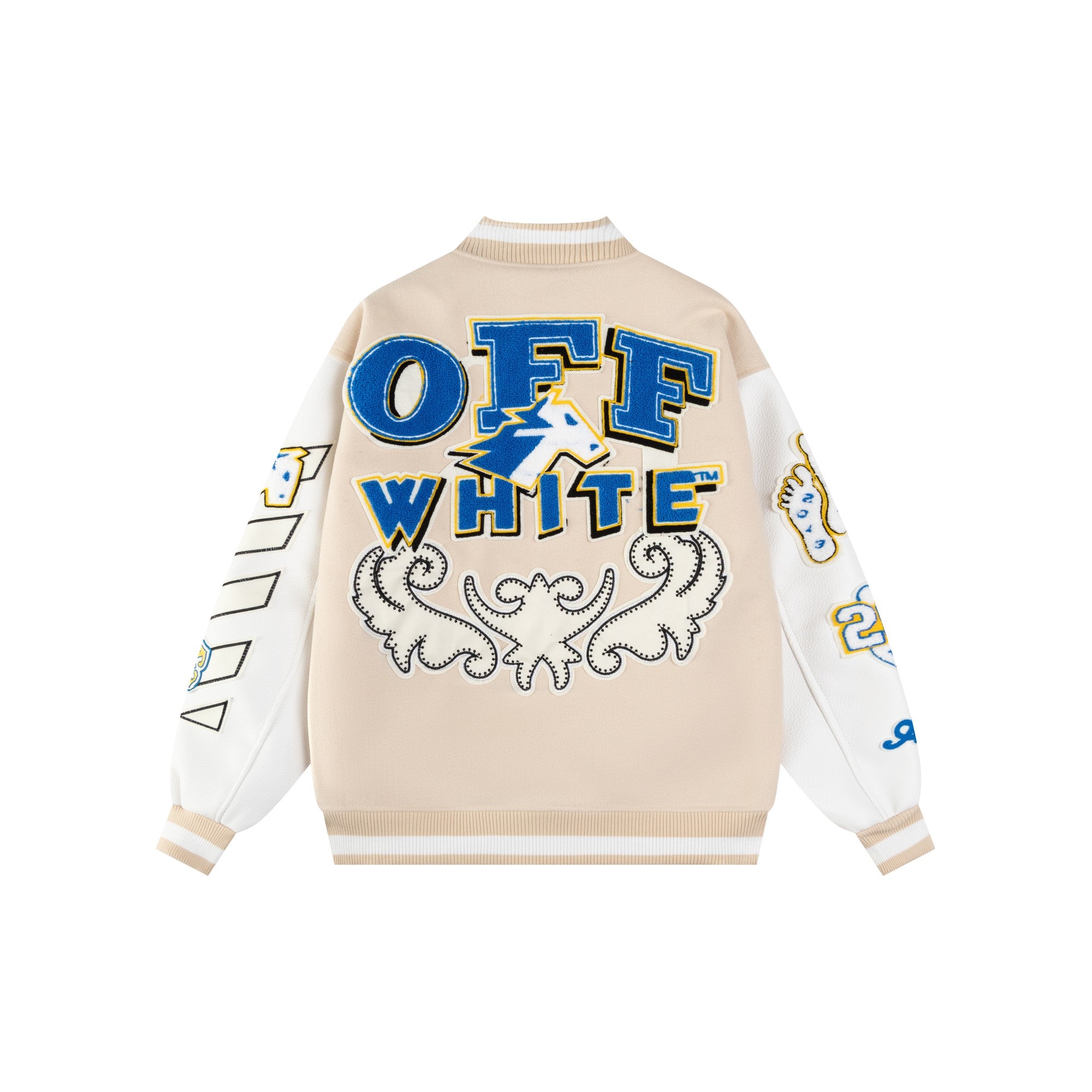 LuxluxHouse Best Quality Clothes Off White Coats & Jackets