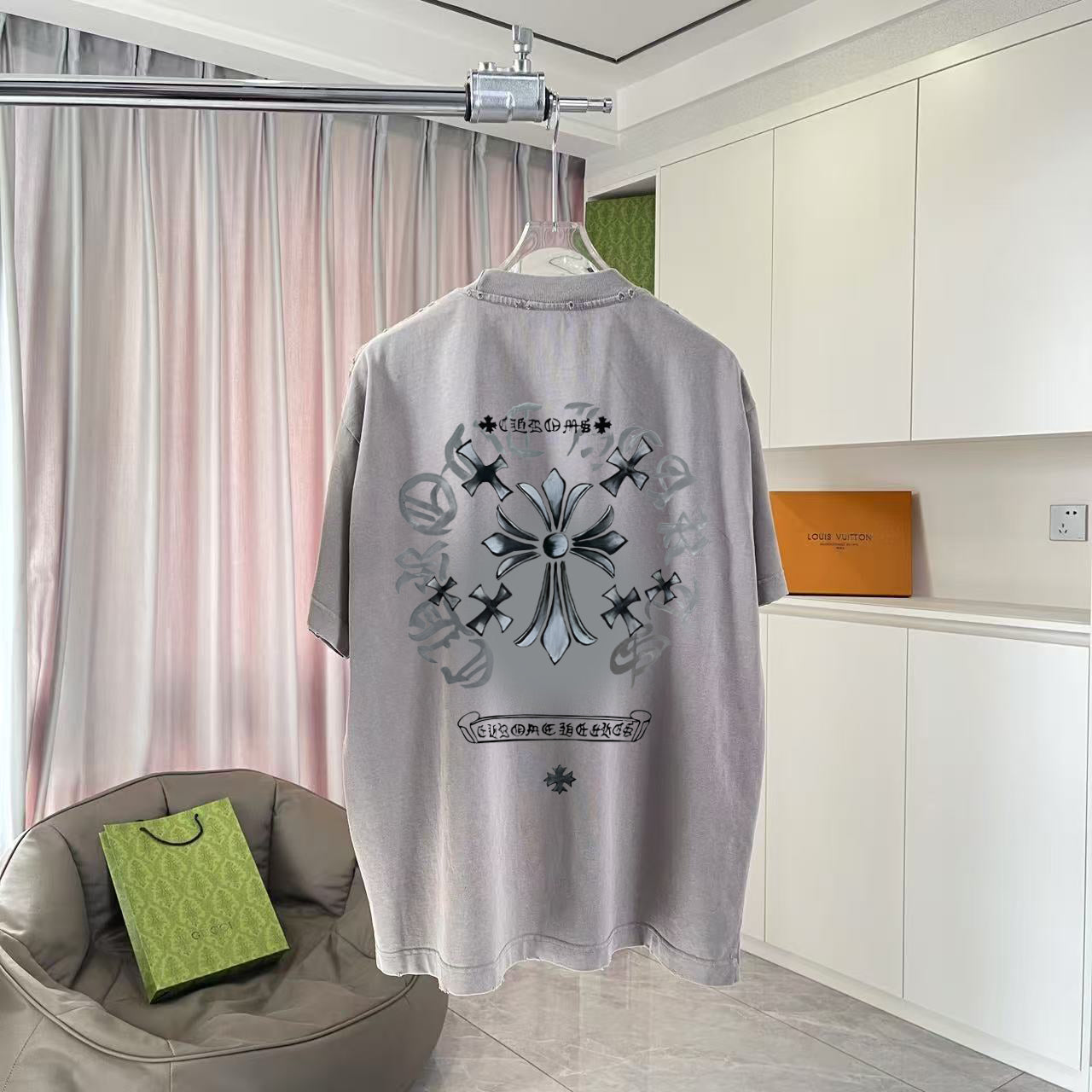 LuxluxHouse Best Quality Clothes Chrome Hearts T-shirt