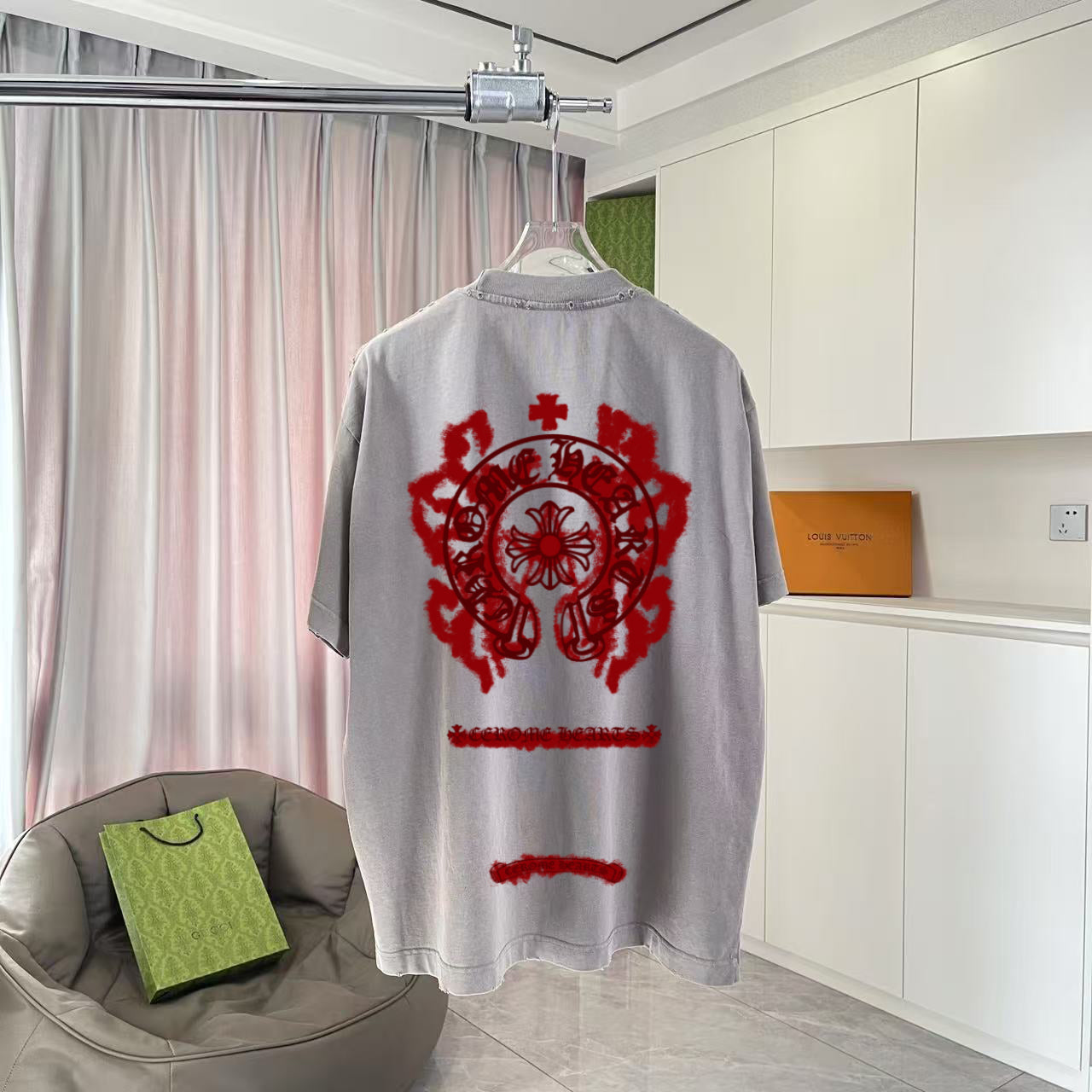 LuxluxHouse Best Quality Clothes Chrome Hearts T-shirt