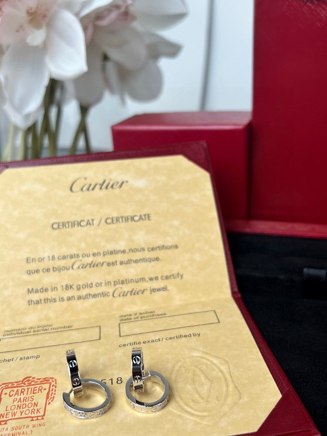 LuxluxHouse Best Quality Accessories Earrings Earrings Earrings Cartier