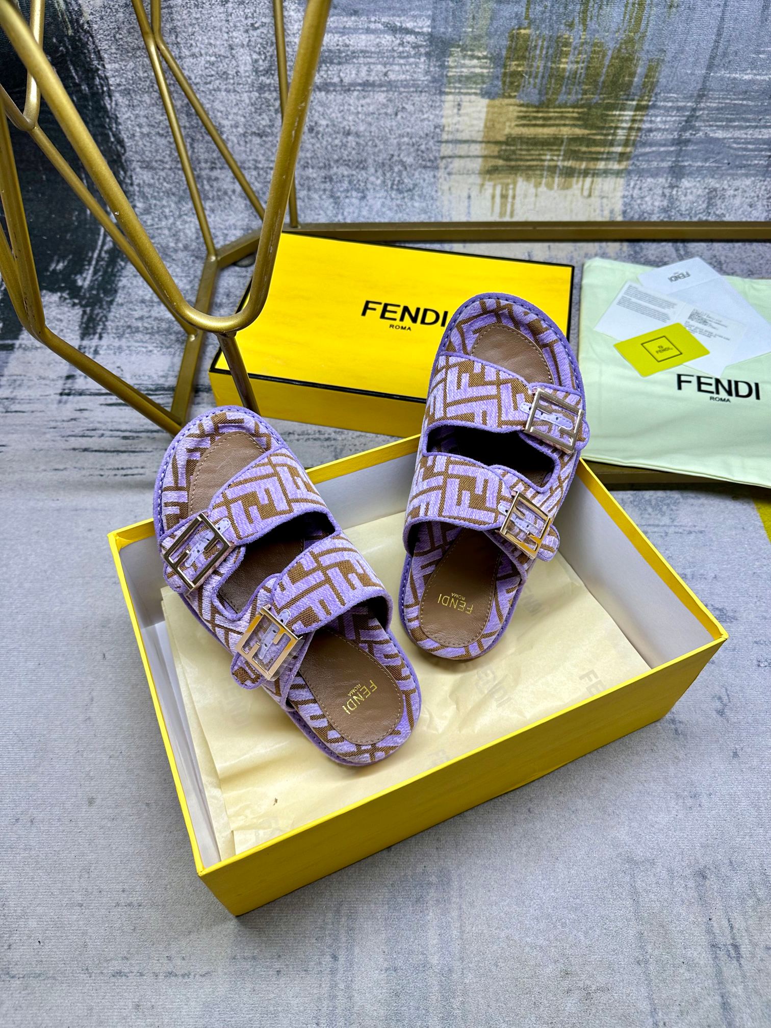 LuxluxHouse Best Quality Sandals Fendi