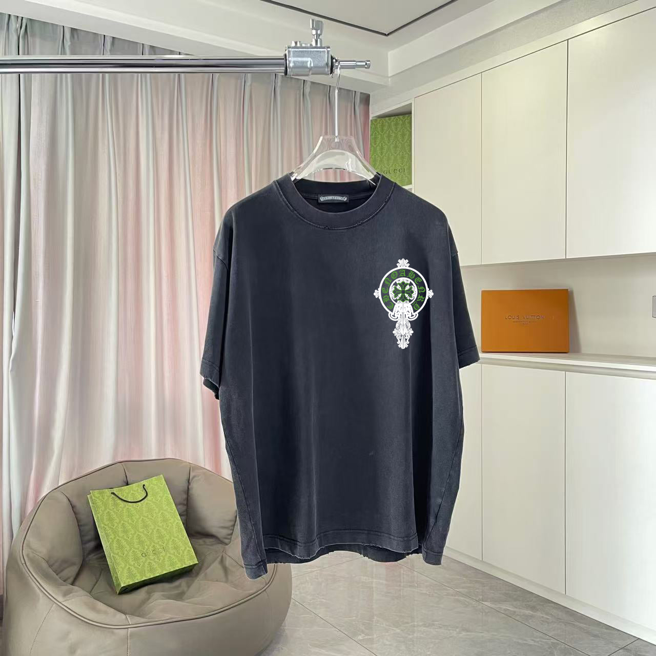 LuxluxHouse Best Quality Clothes Chrome Hearts T-shirt