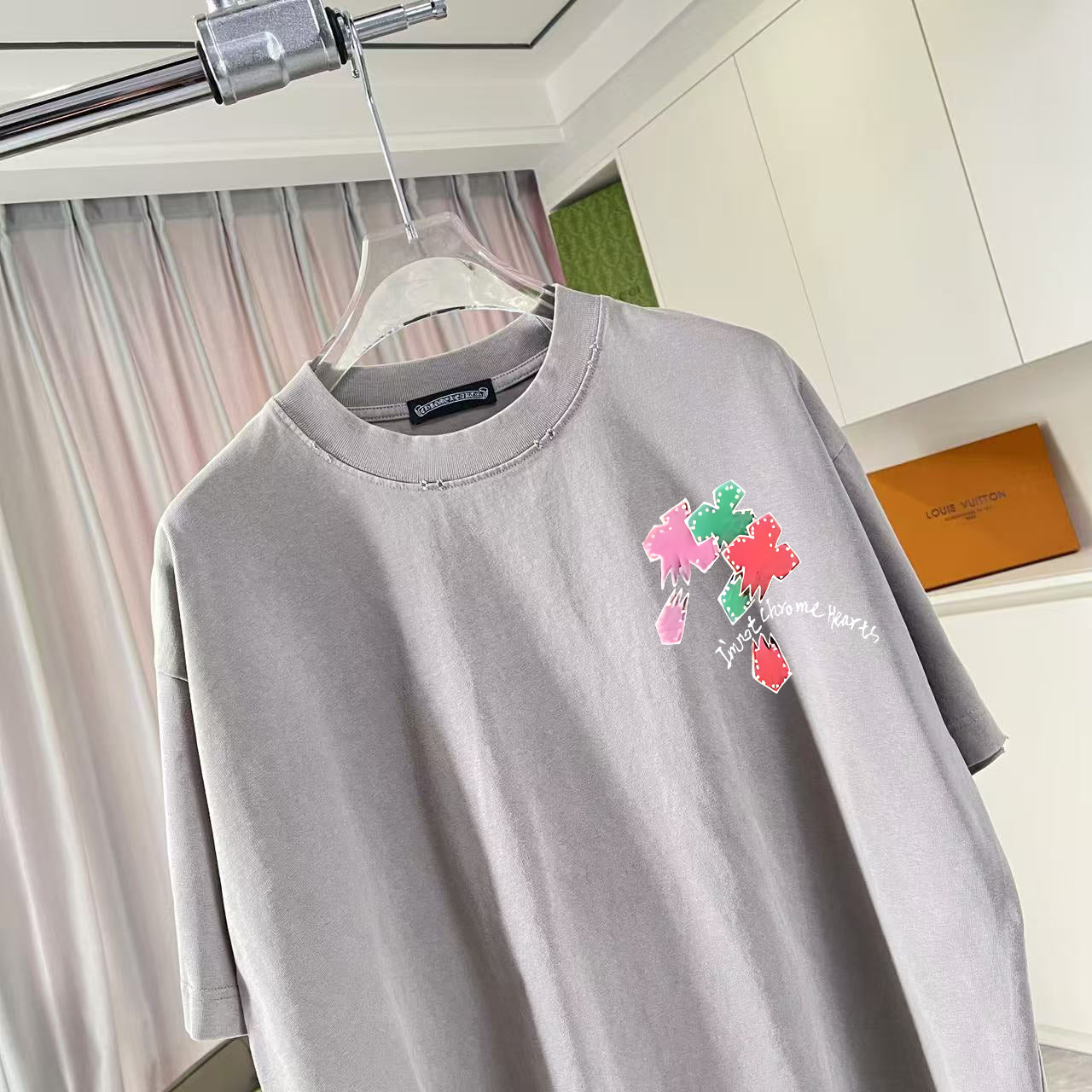 LuxluxHouse Best Quality Clothes Chrome Hearts T-shirt