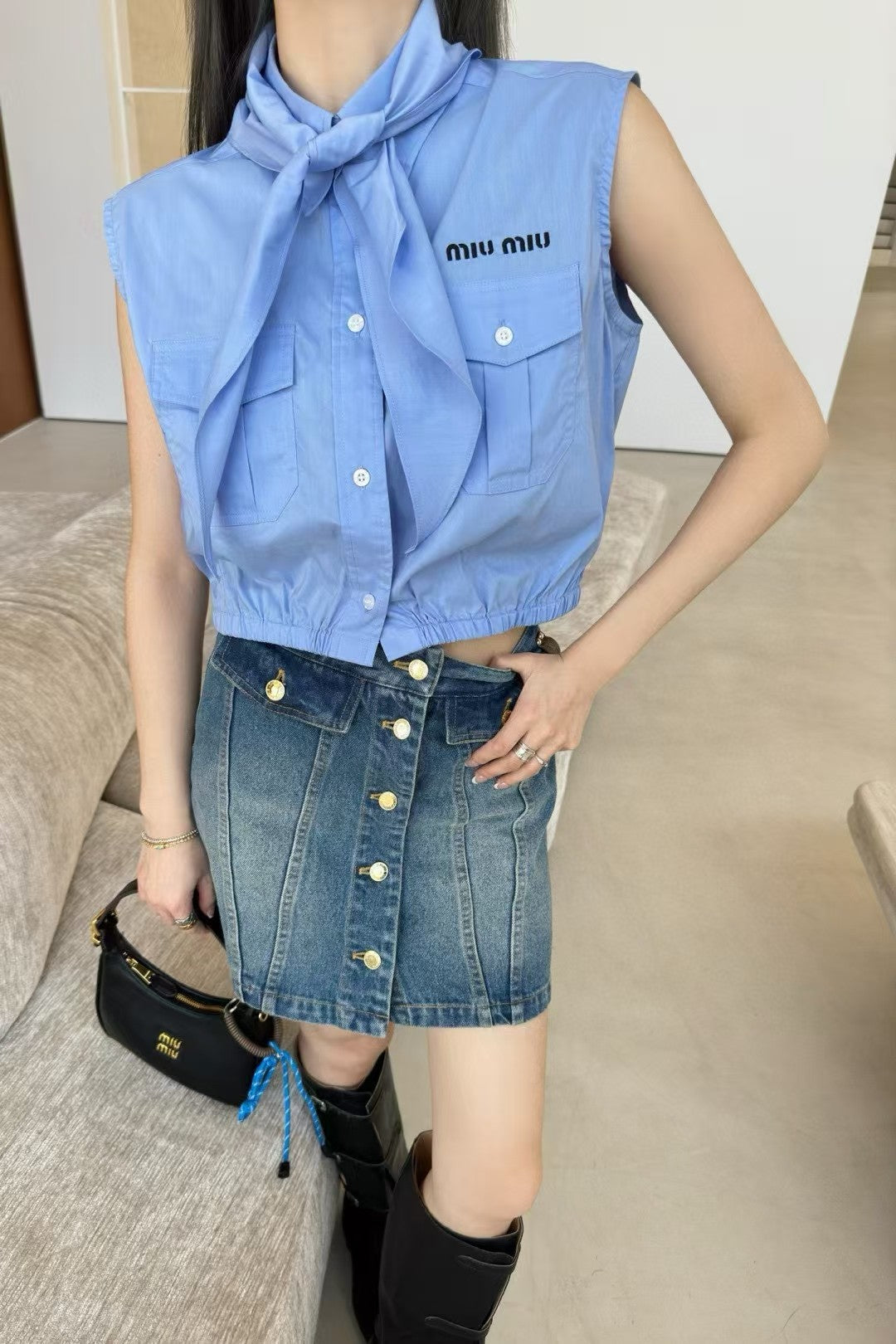 LuxluxHouse Best Quality Clothes Miu Miu Coats & Jackets