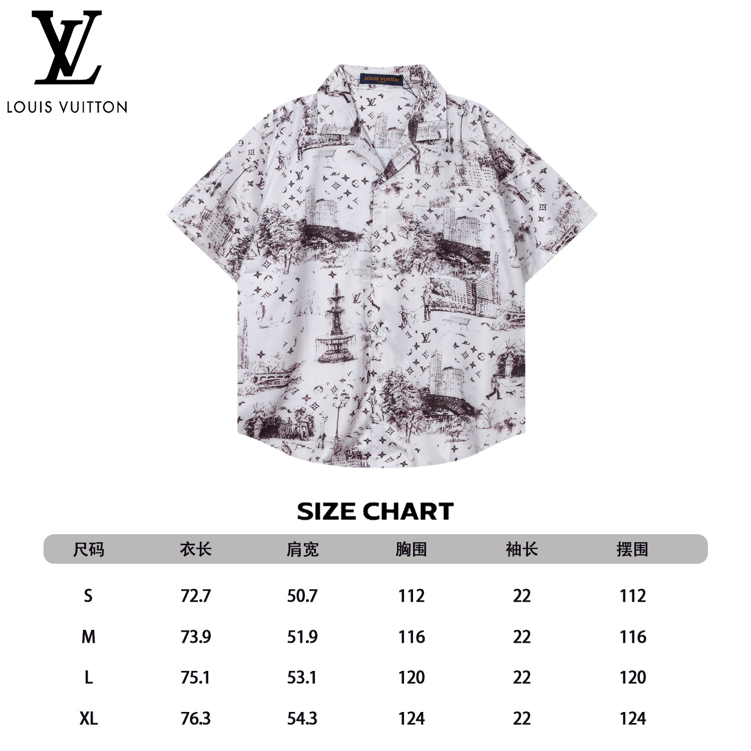 LuxluxHouse Best Quality Clothes Shirts&Polo Louis Vuitton