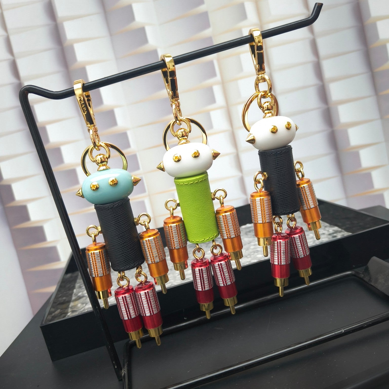 LuxluxHouse Best Quality Accessories Prada Keychain Keychain