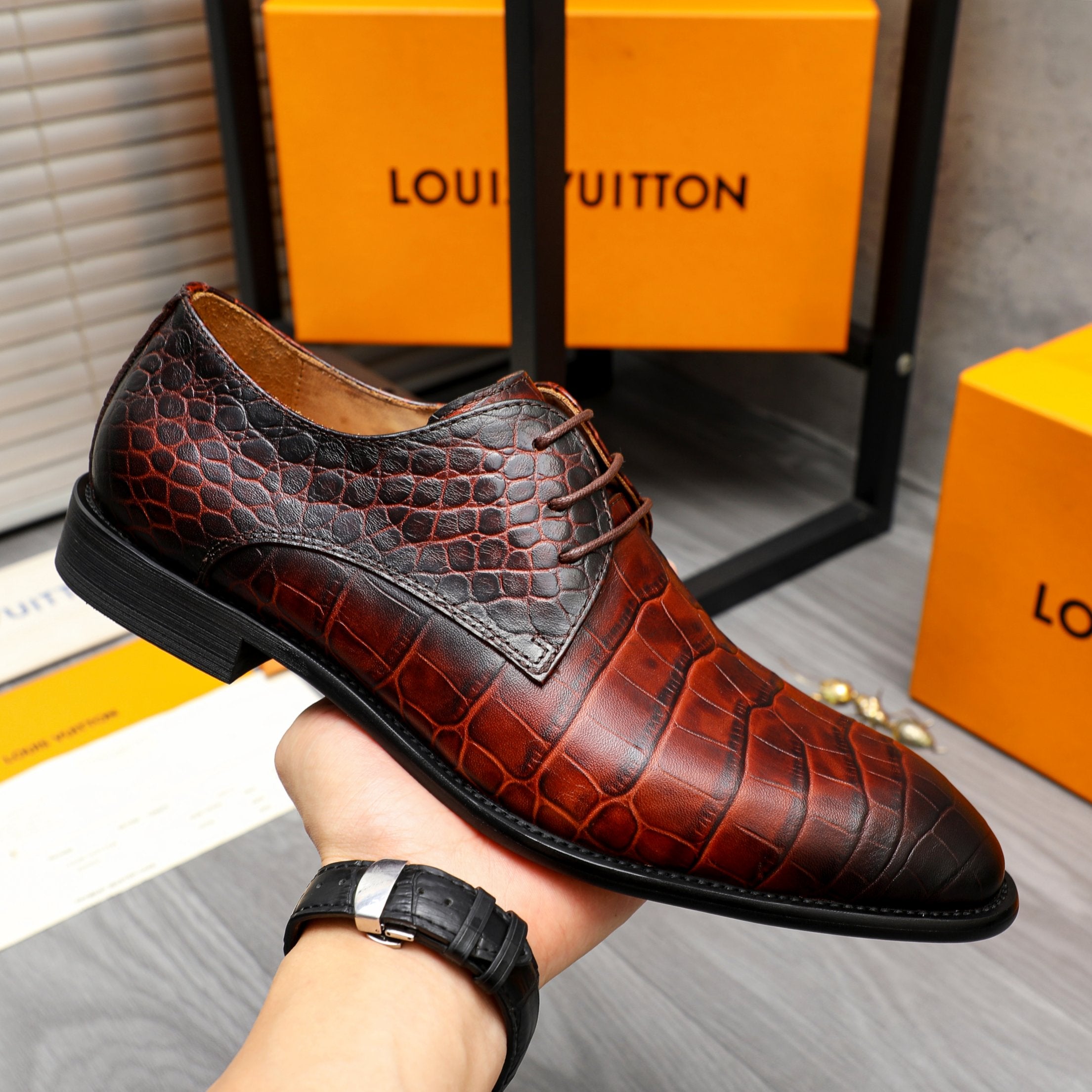 LuxluxHouse Best Quality Louis Vuitton Dress Shoes