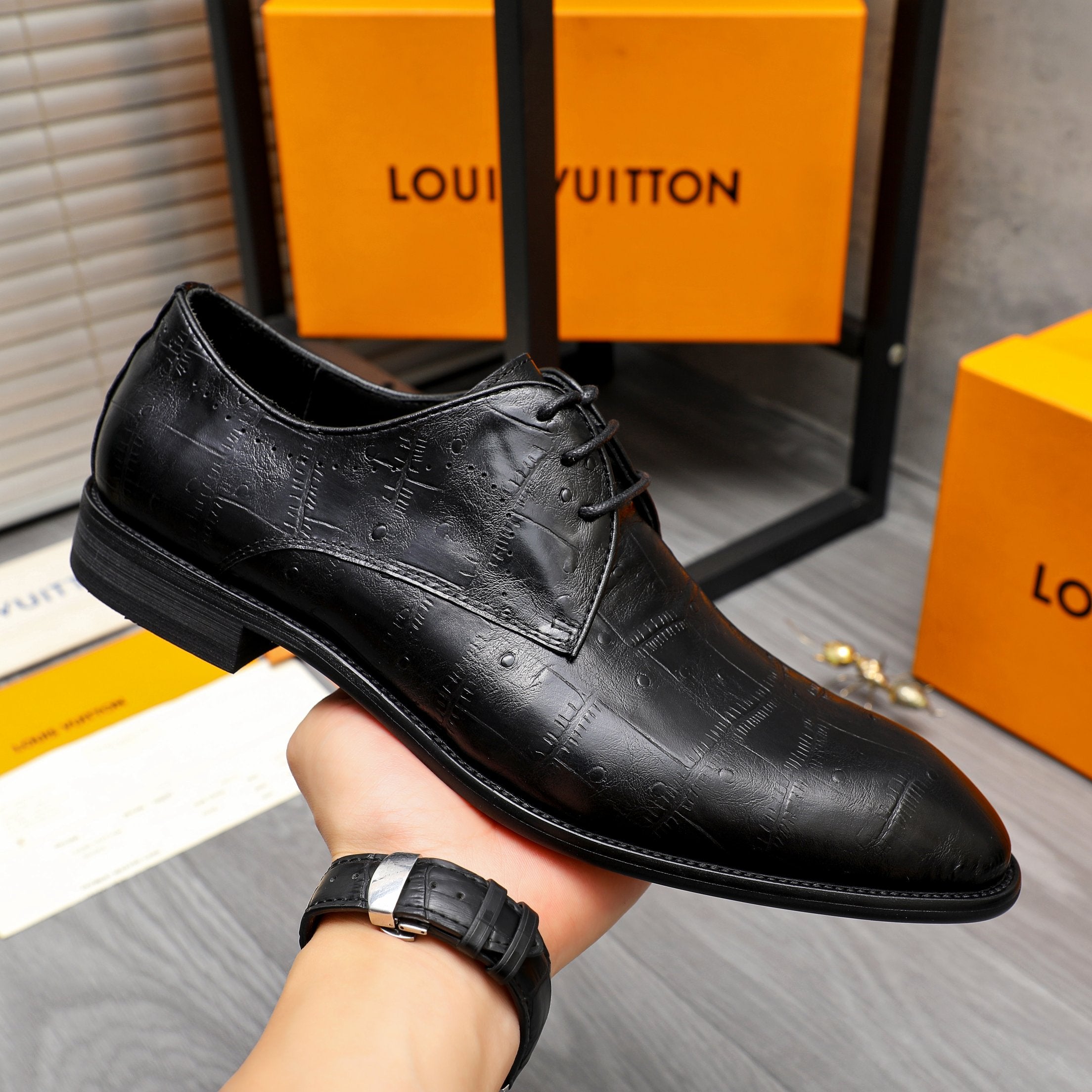 LuxluxHouse Best Quality Louis Vuitton Dress Shoes