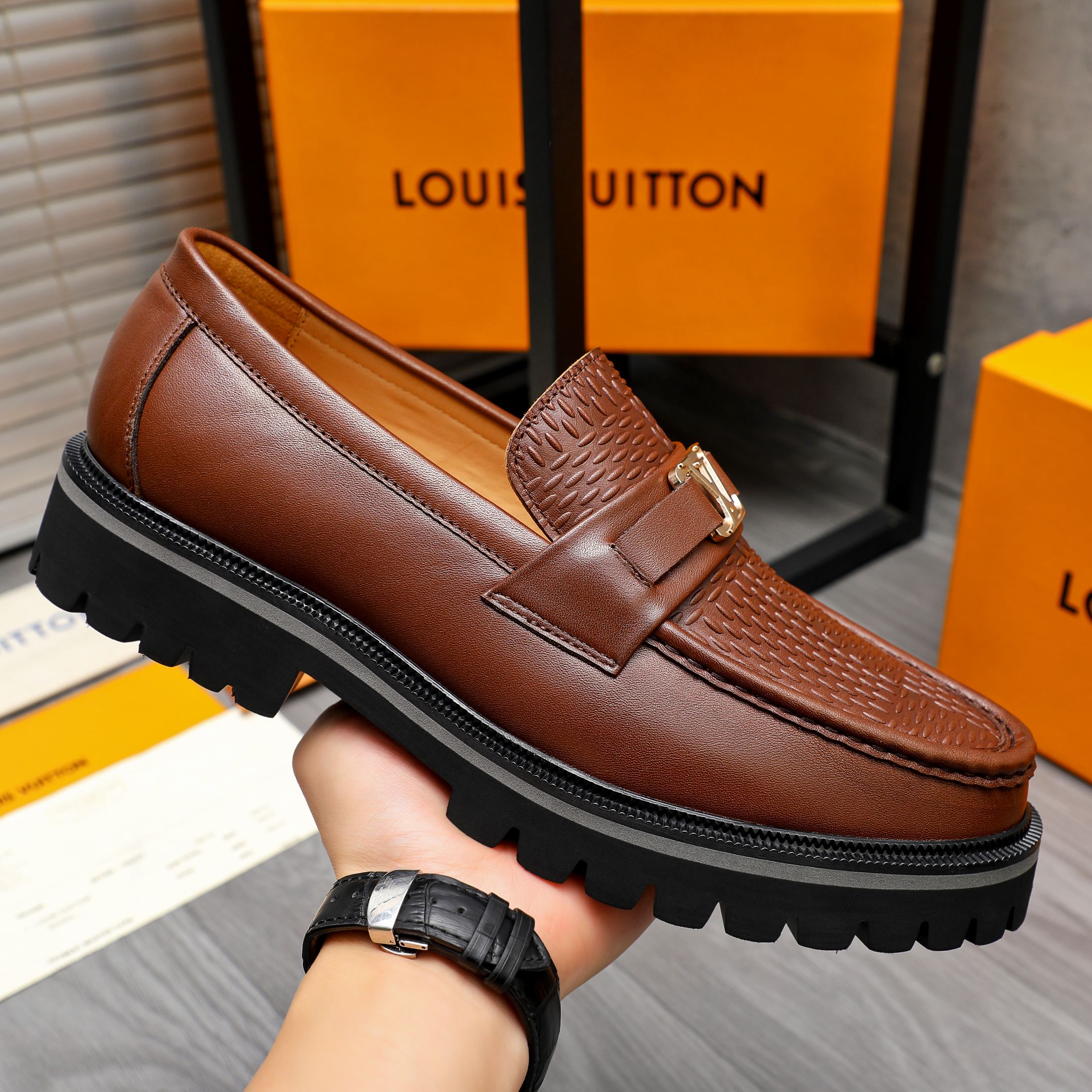 LuxluxHouse Best Quality Louis Vuitton Dress Shoes