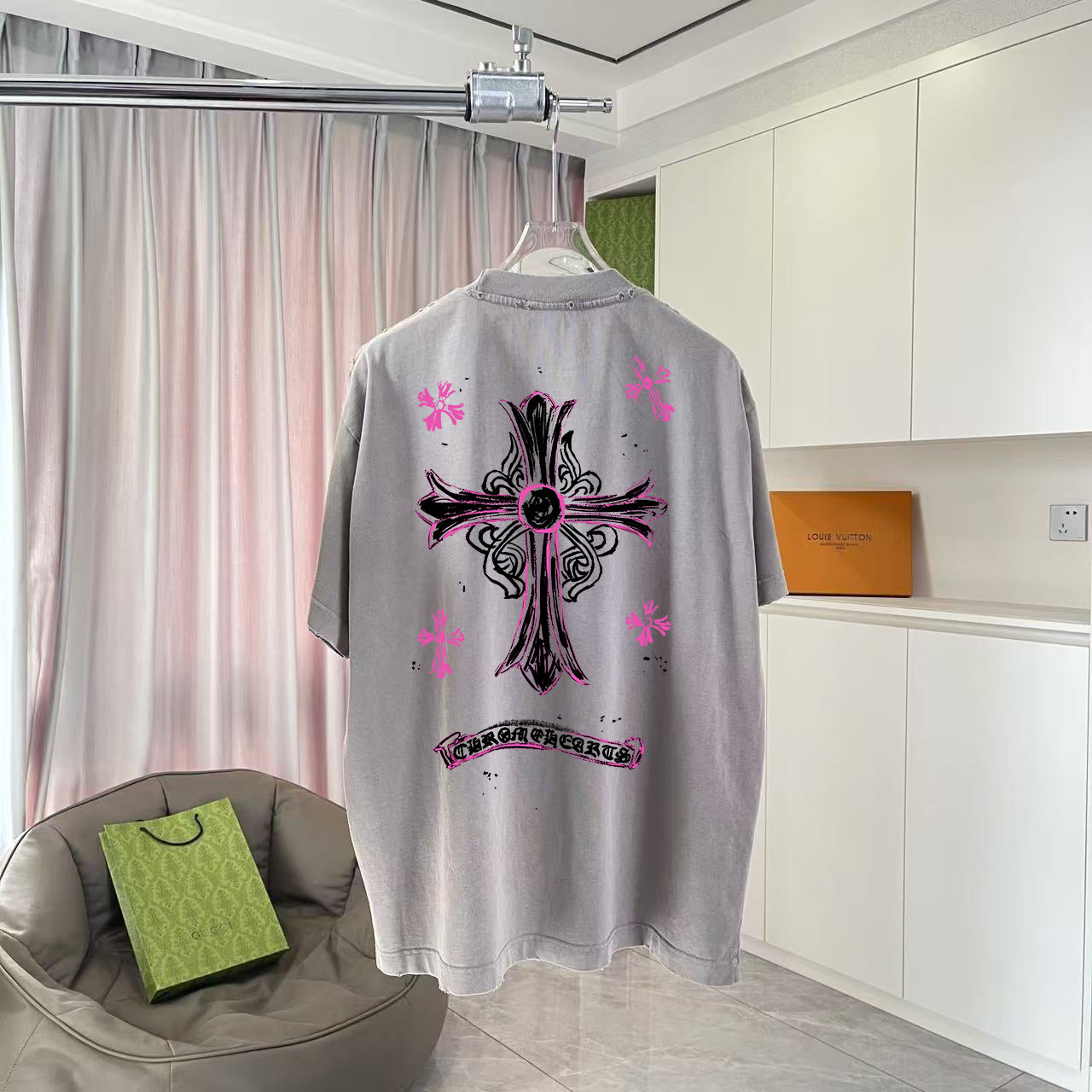 LuxluxHouse Best Quality Clothes Chrome Hearts T-shirt