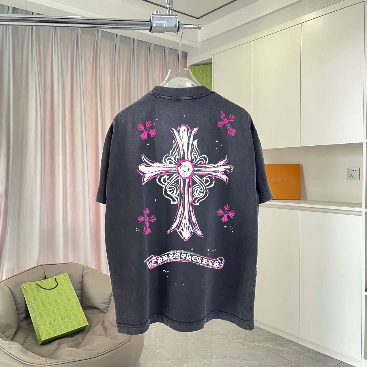 LuxluxHouse Best Quality Clothes Chrome Hearts T-shirt