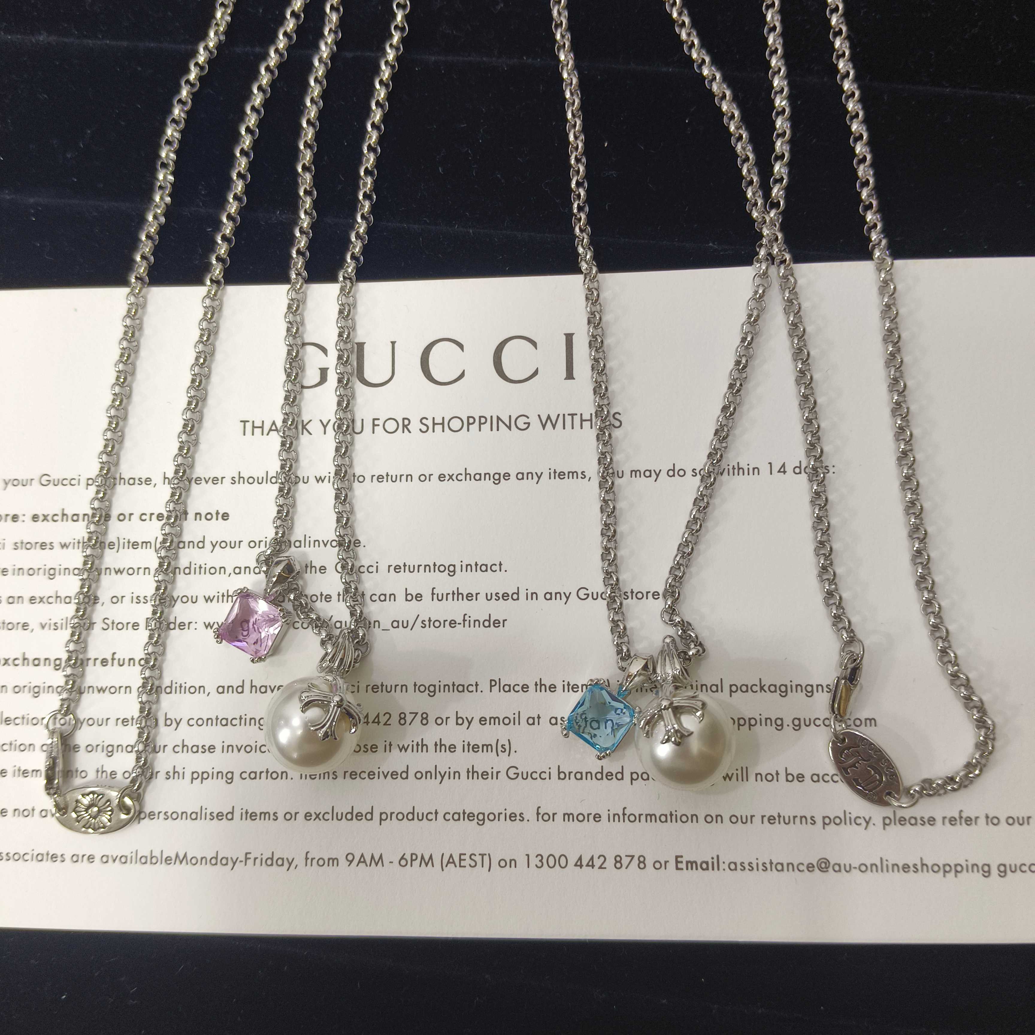 LuxluxHouse Best Quality Accessories Necklace Chrome Hearts