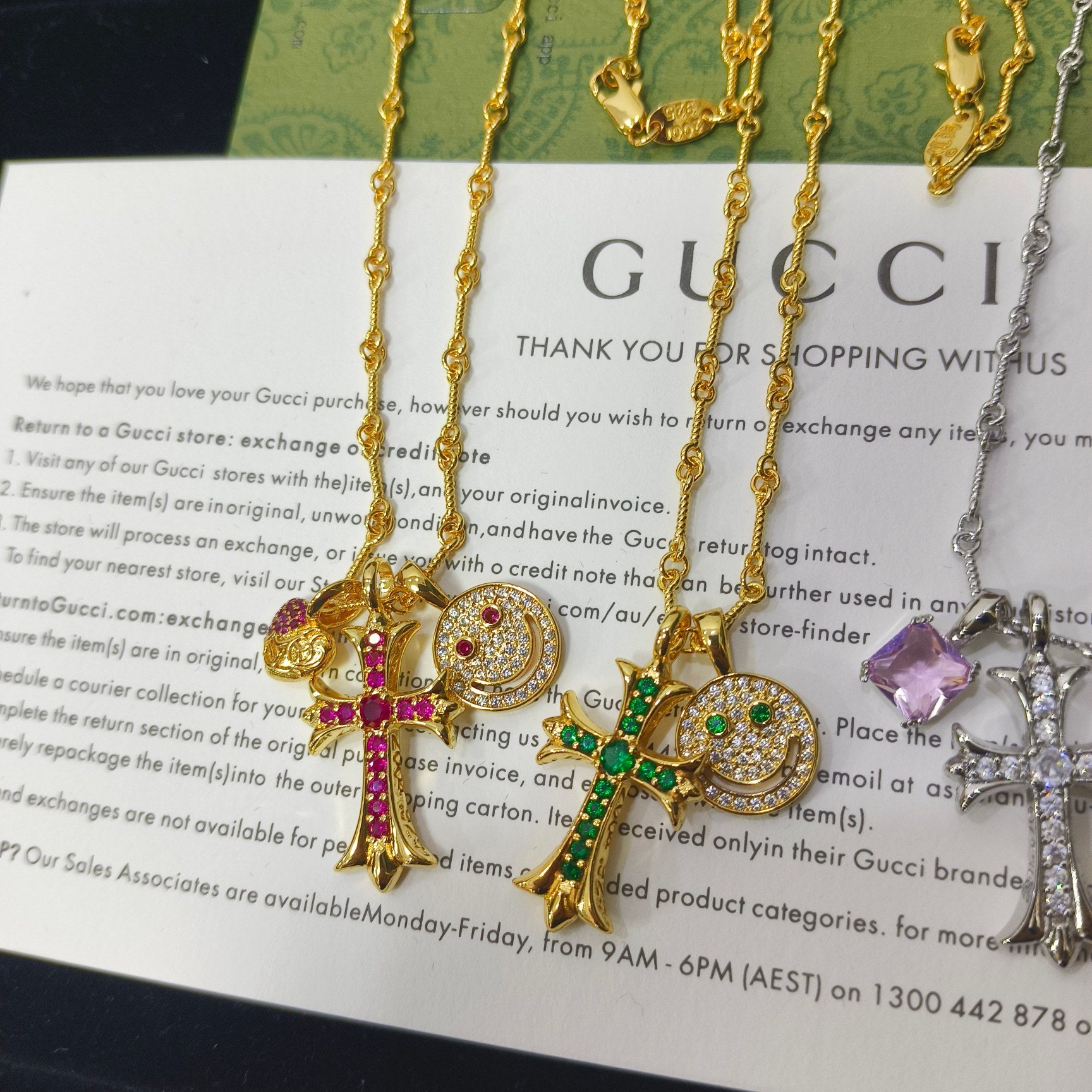 LuxluxHouse Best Quality Accessories Necklace Chrome Hearts