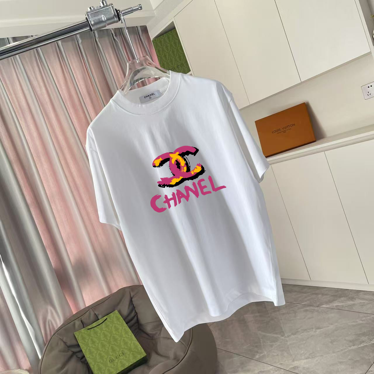 LuxluxHouse Best Quality Clothes T-shirt Chanel & Maison Margiela