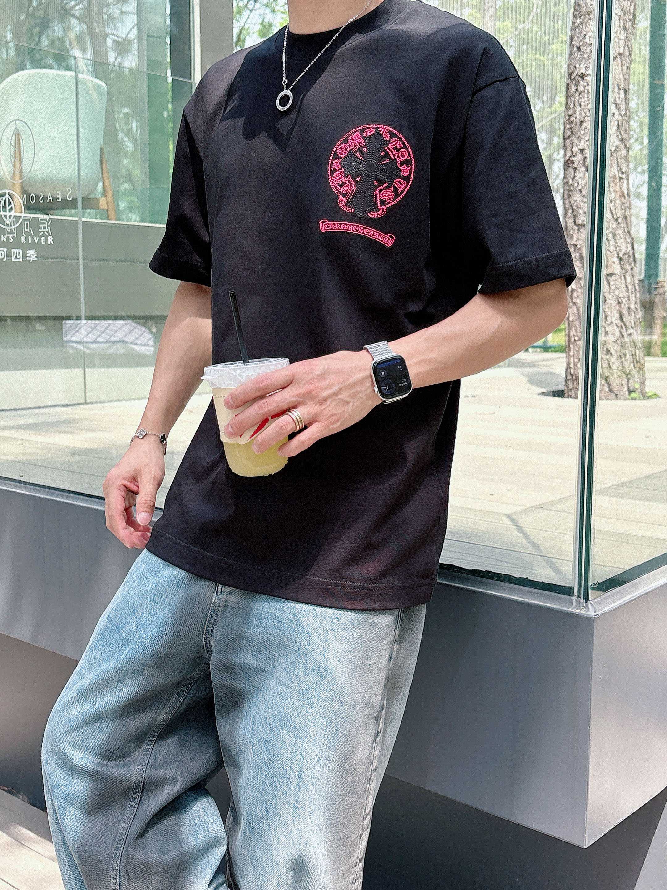 LuxluxHouse Best Quality Clothes Chrome Hearts T-shirt