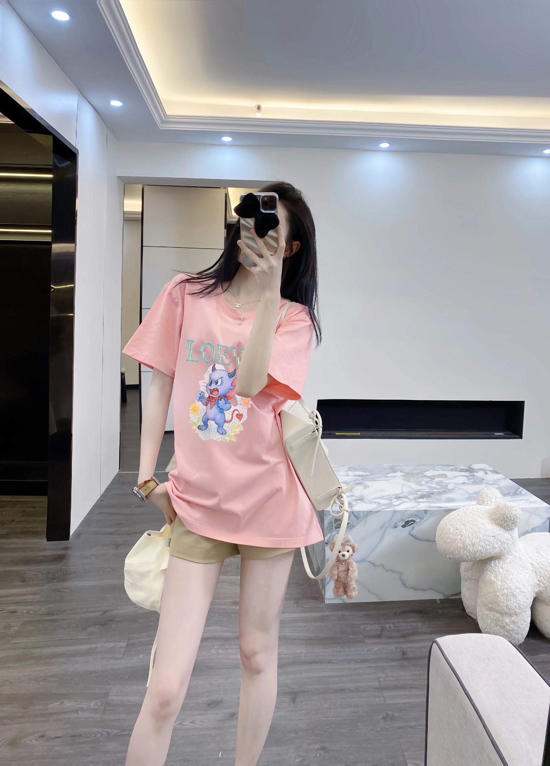 LuxluxHouse Best Quality Clothes T-shirt Loewe