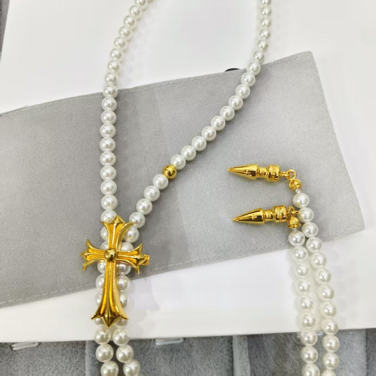 LuxluxHouse Best Quality Accessories Necklace Chrome Hearts