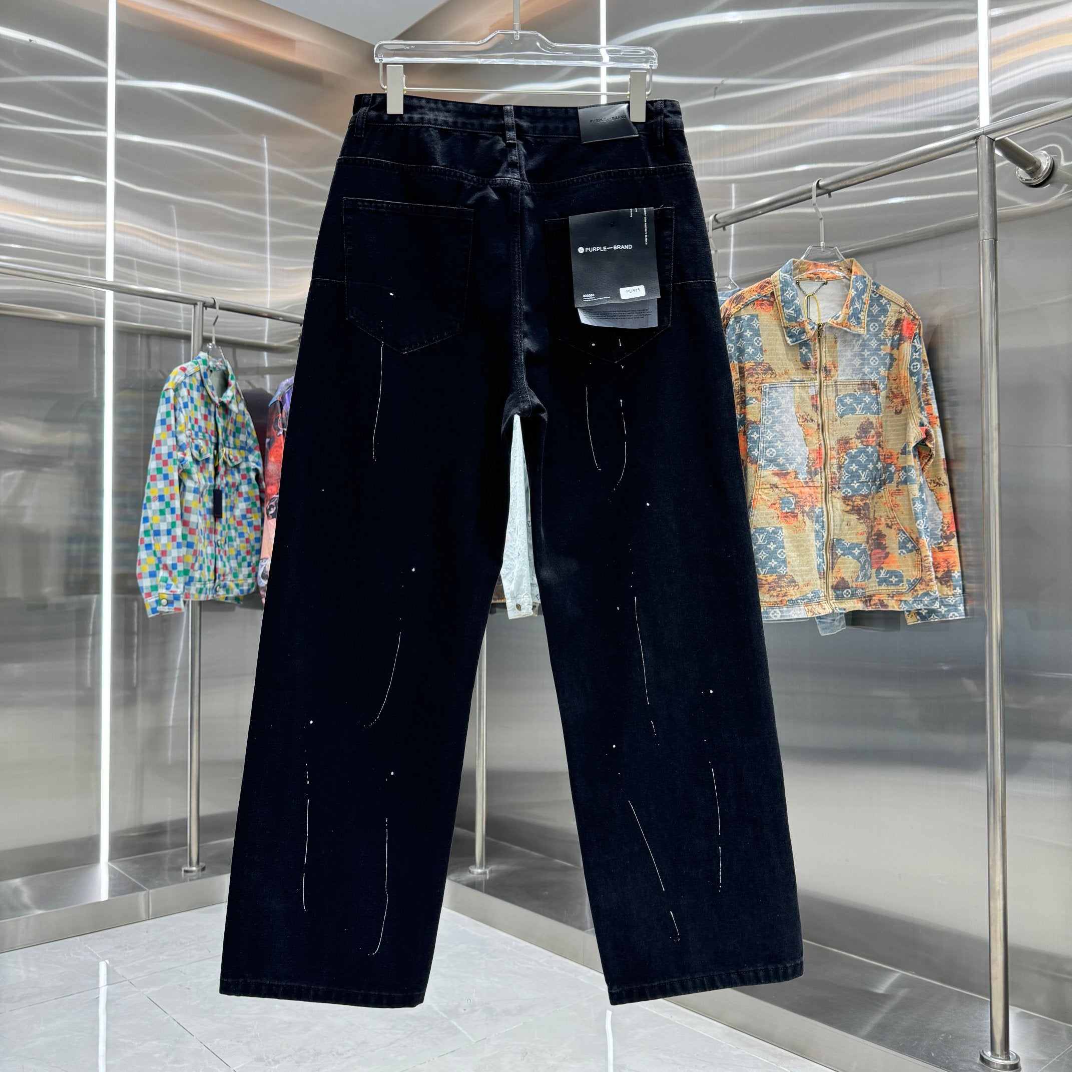 LuxluxHouse Best Quality Clothes Pants Purple Brand
