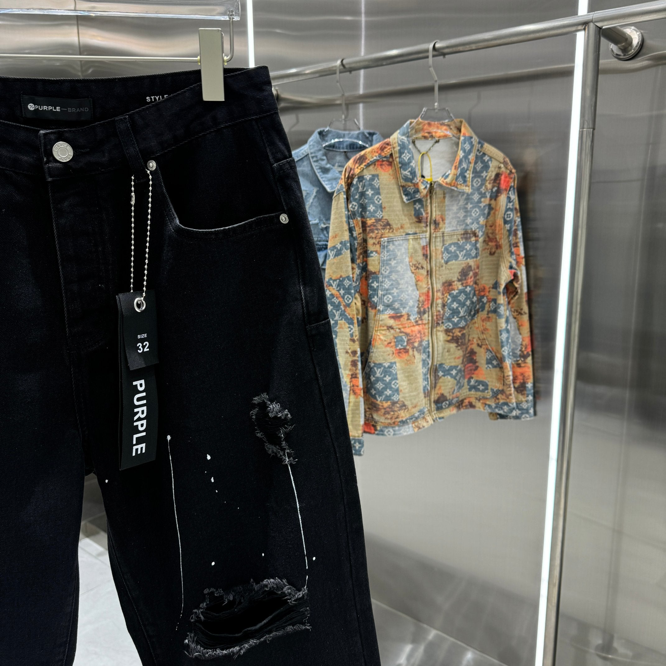 LuxluxHouse Best Quality Clothes Pants Purple Brand