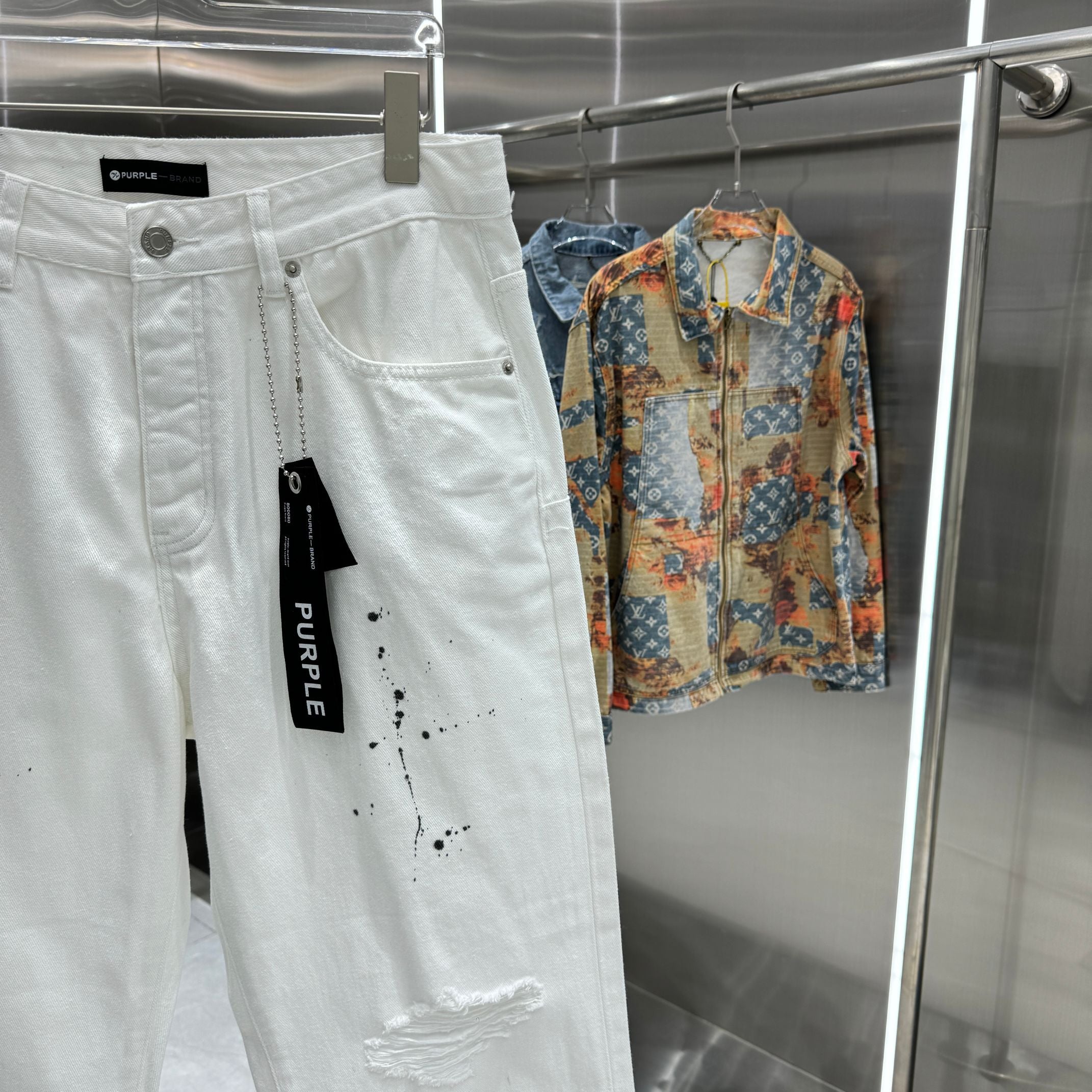 LuxluxHouse Best Quality Clothes Pants Purple Brand