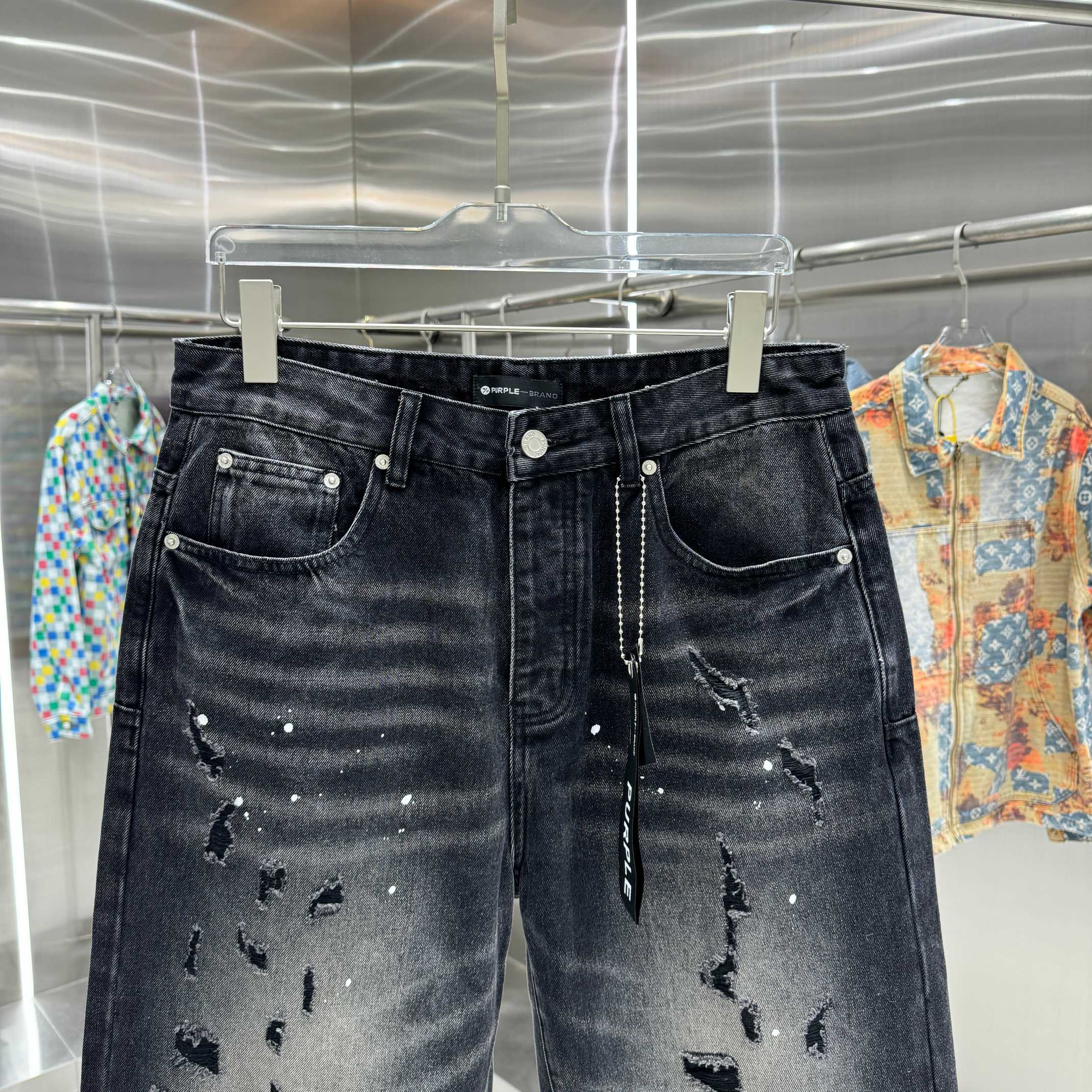 LuxluxHouse Best Quality Clothes Pants Purple Brand