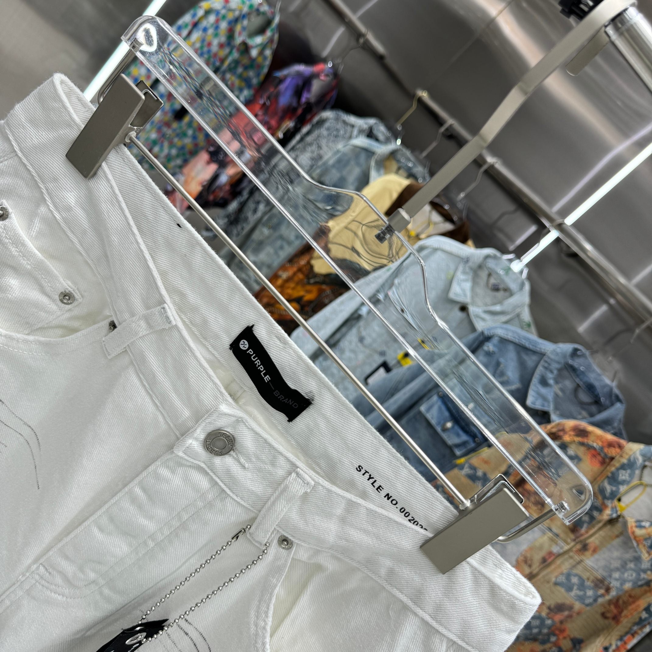 LuxluxHouse Best Quality Clothes Pants Purple Brand