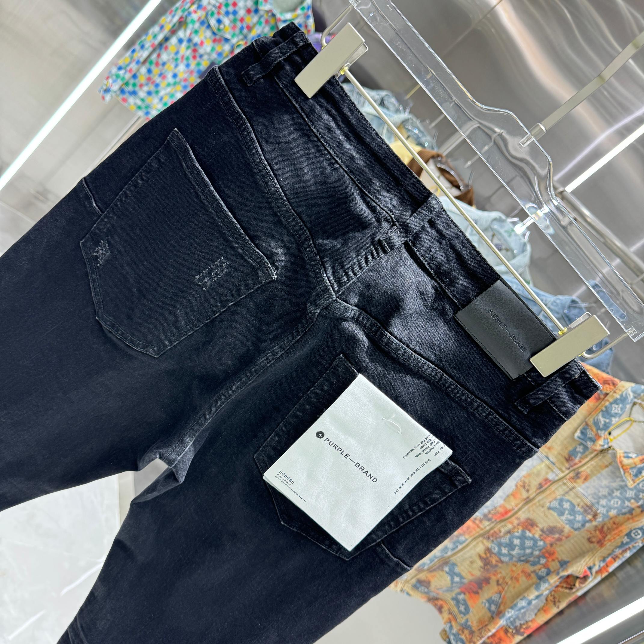 LuxluxHouse Best Quality Clothes Pants Purple Brand