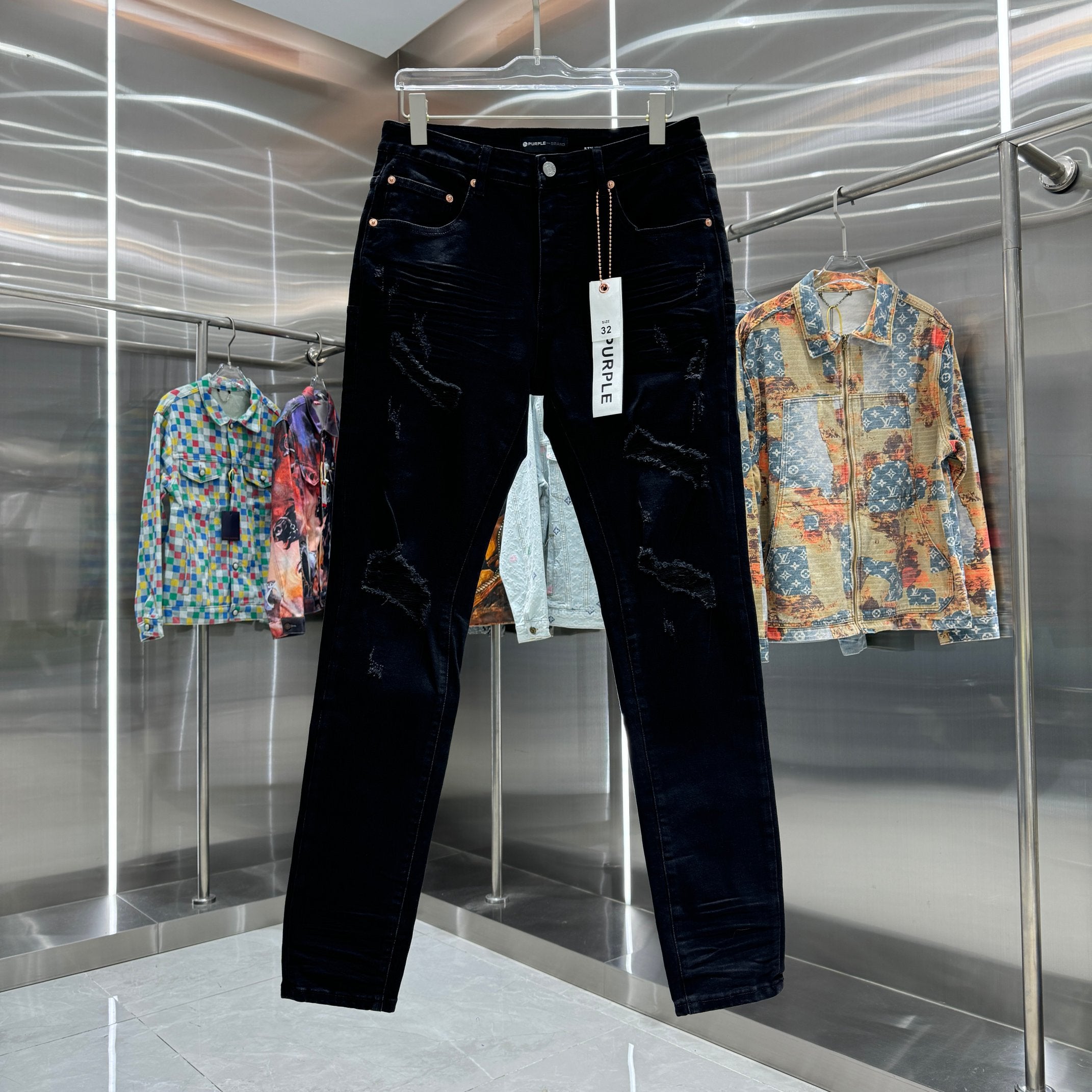 LuxluxHouse Best Quality Clothes Pants Purple Brand