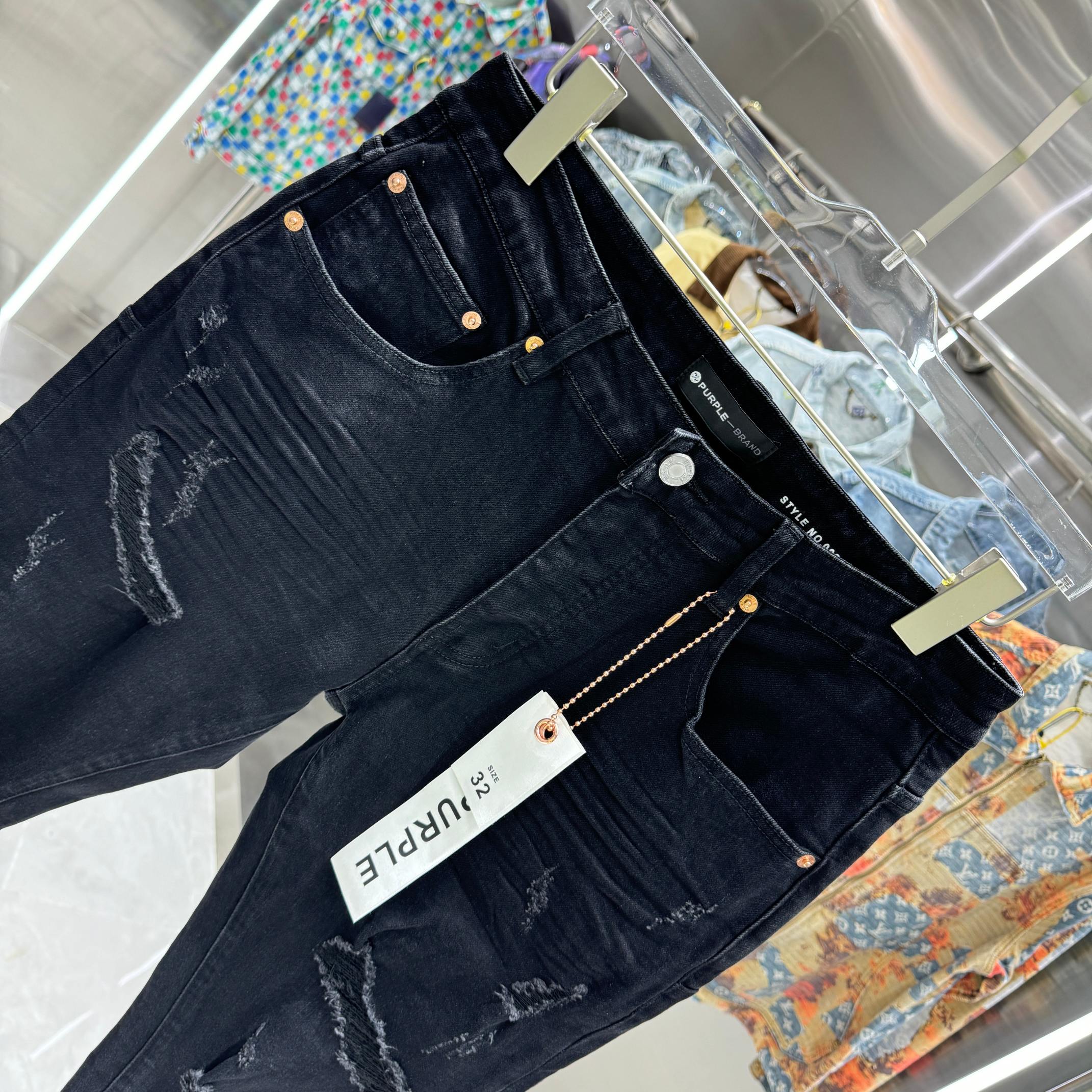 LuxluxHouse Best Quality Clothes Pants Purple Brand