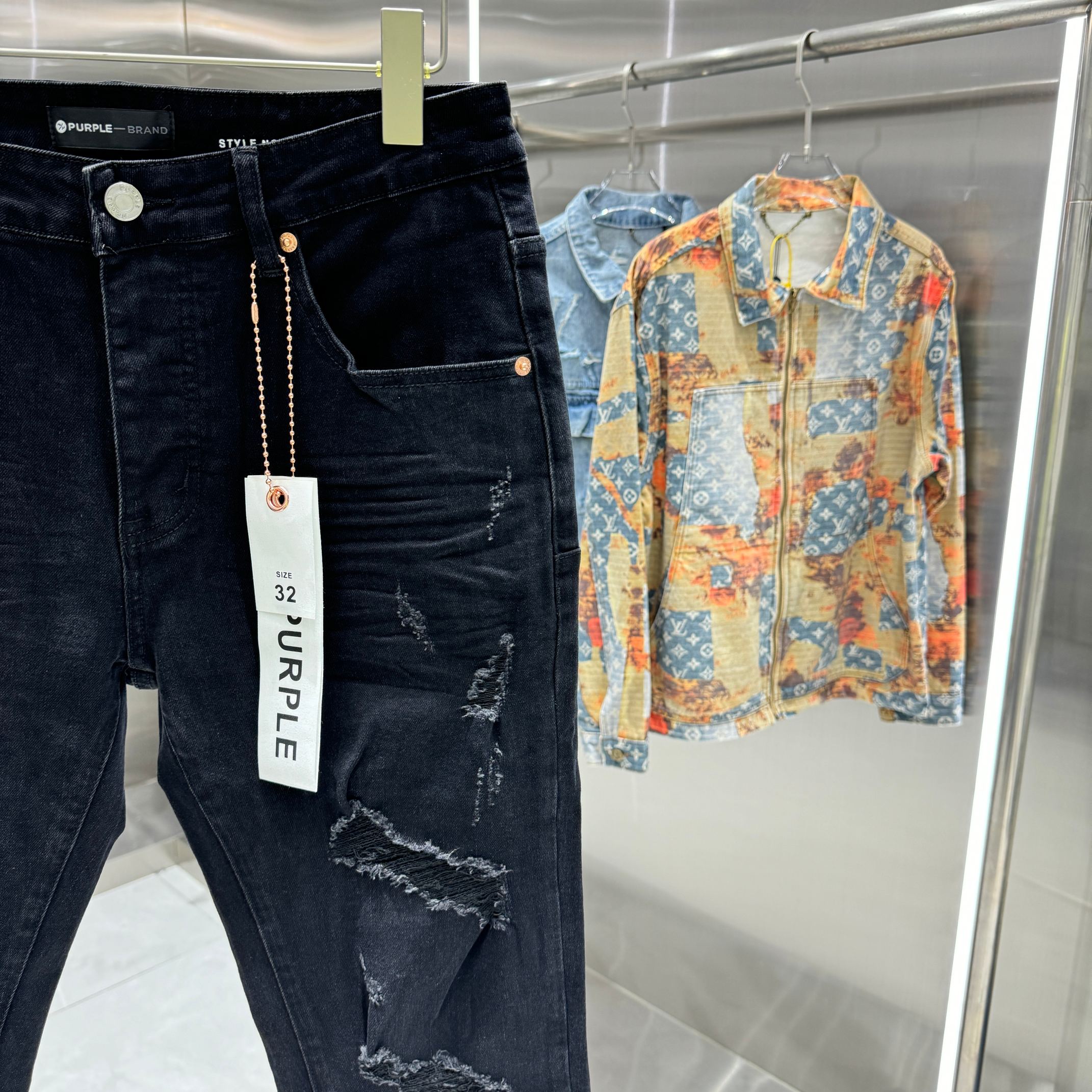 LuxluxHouse Best Quality Clothes Pants Purple Brand