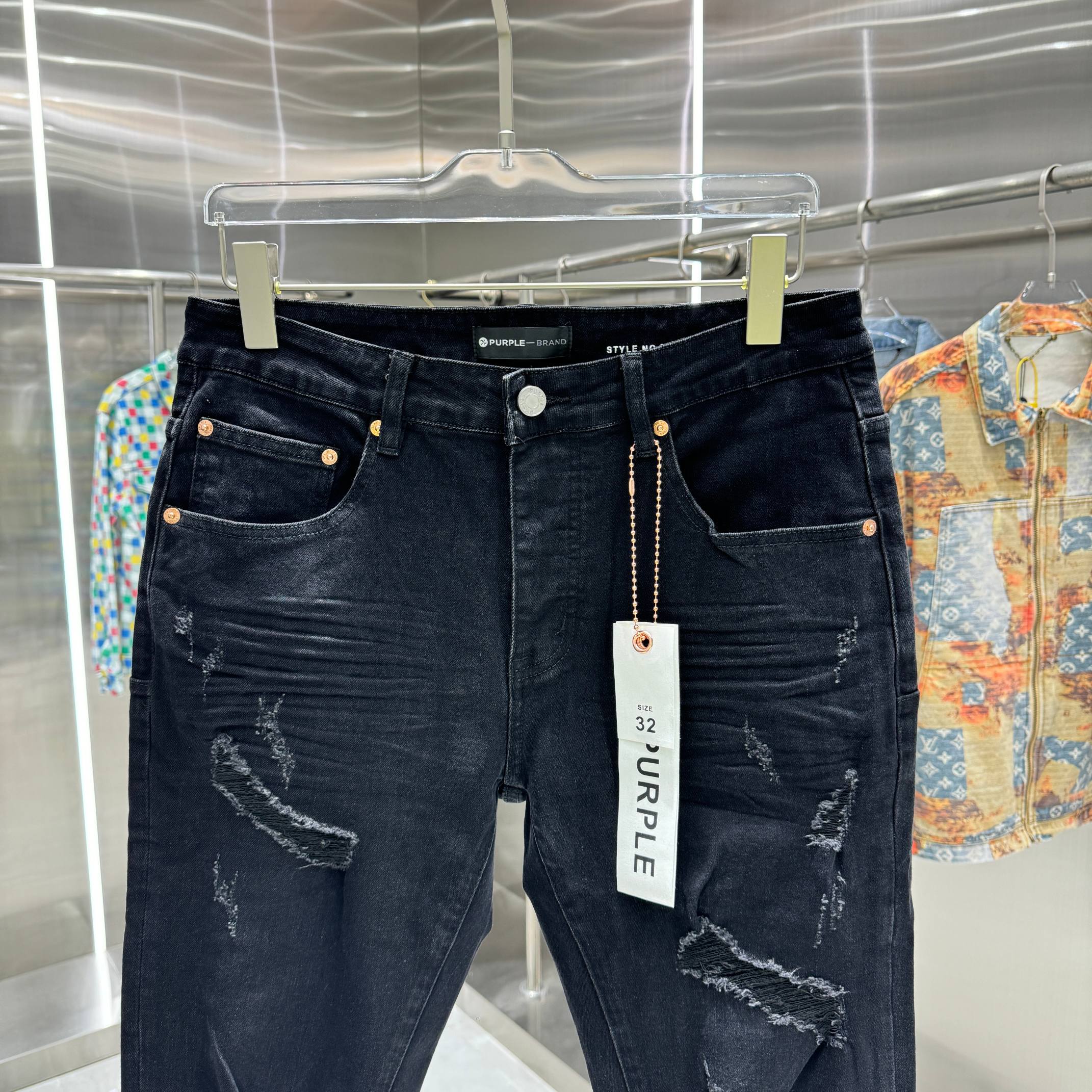 LuxluxHouse Best Quality Clothes Pants Purple Brand