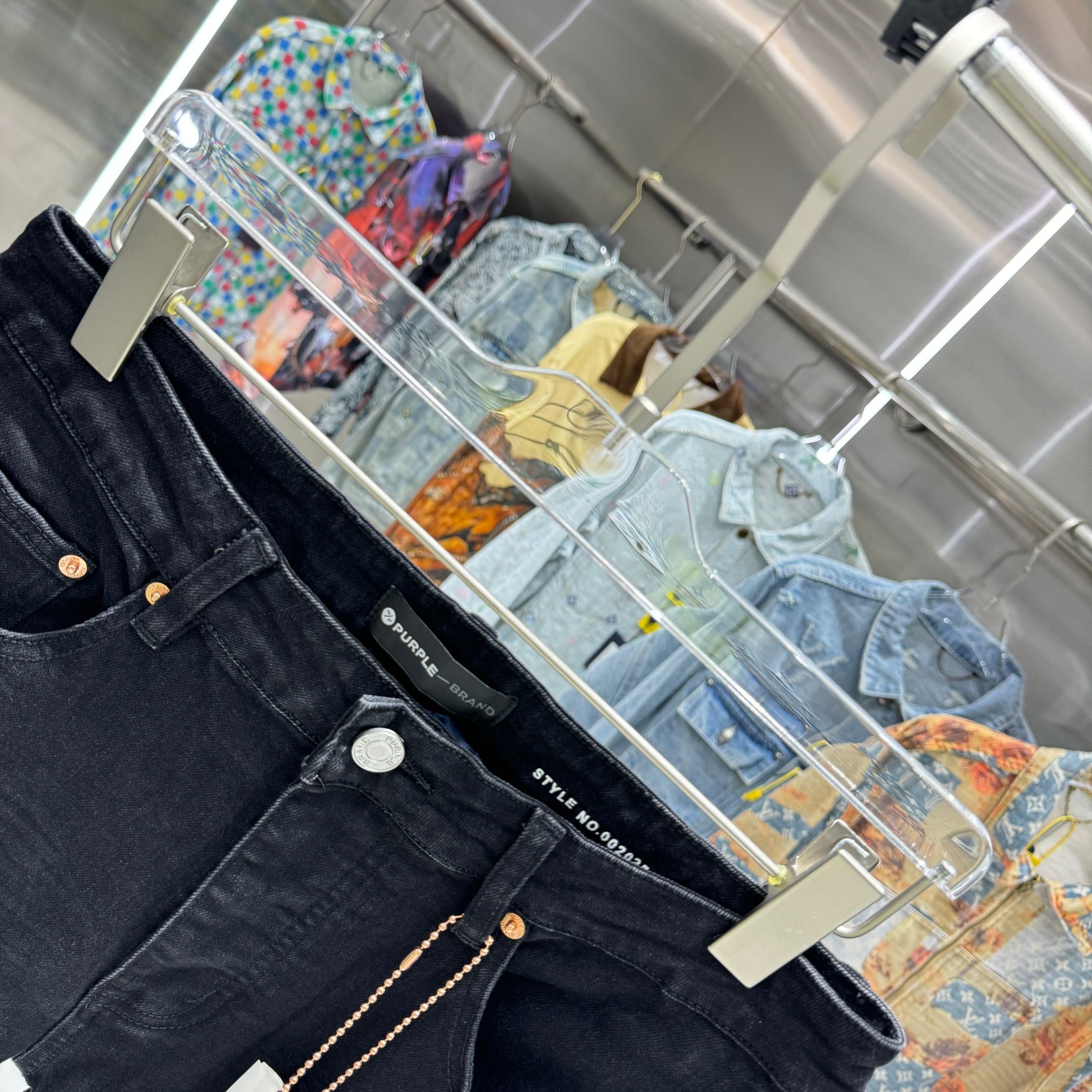 LuxluxHouse Best Quality Clothes Pants Purple Brand