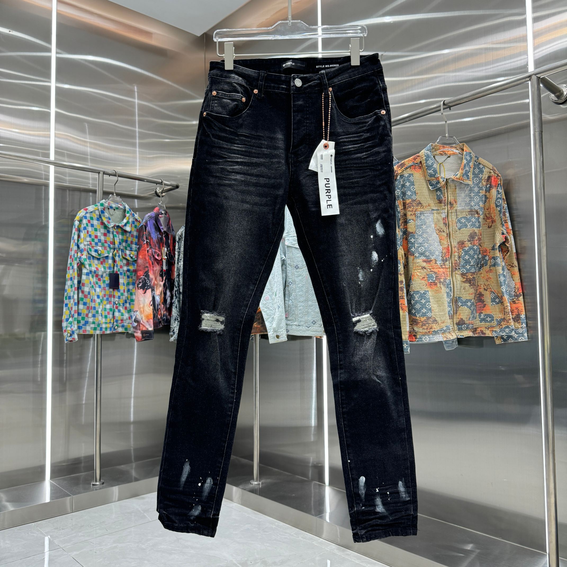 LuxluxHouse Best Quality Clothes Pants Purple Brand