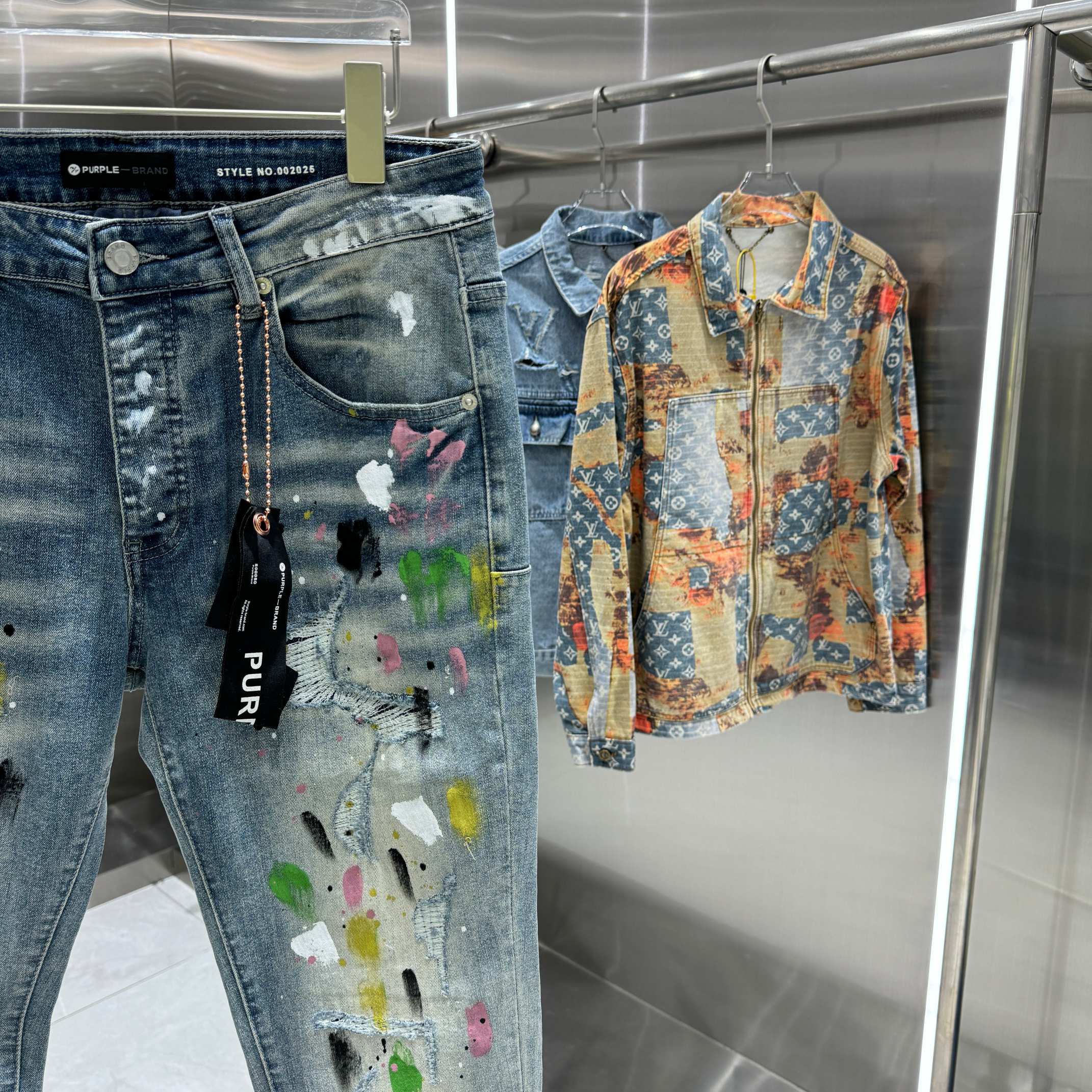 LuxluxHouse Best Quality Clothes Pants Purple Brand