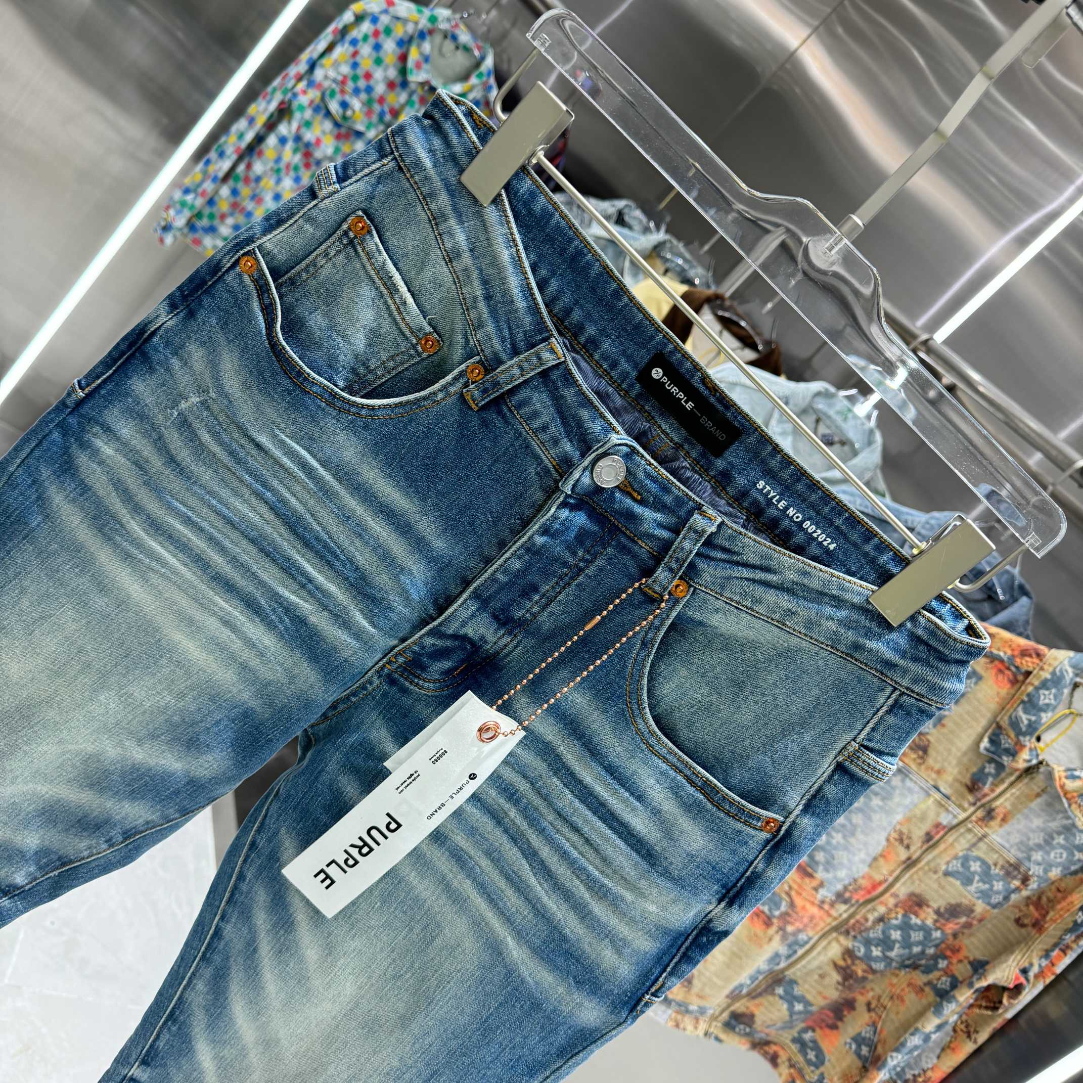 LuxluxHouse Best Quality Clothes Pants Purple Brand