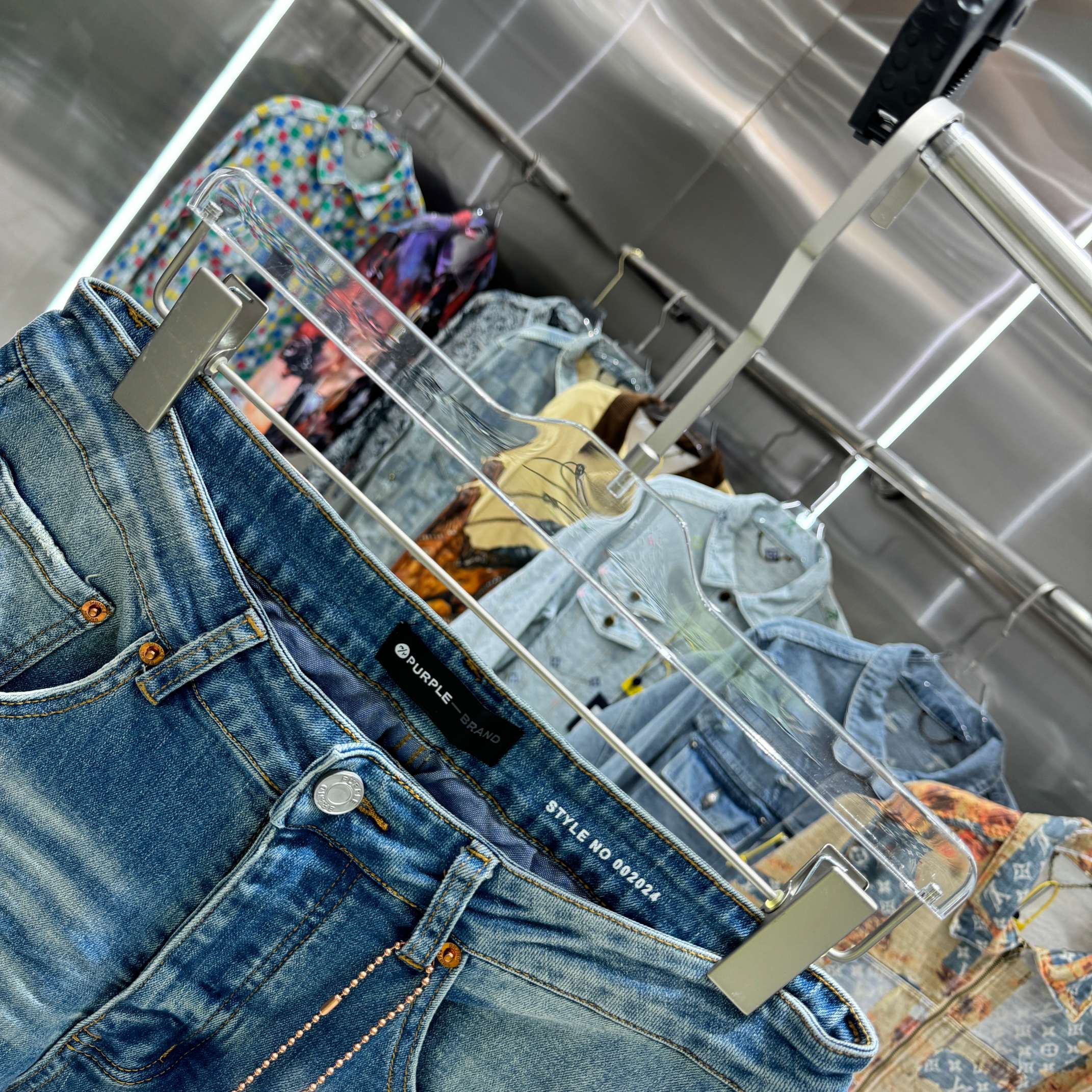 LuxluxHouse Best Quality Clothes Pants Purple Brand