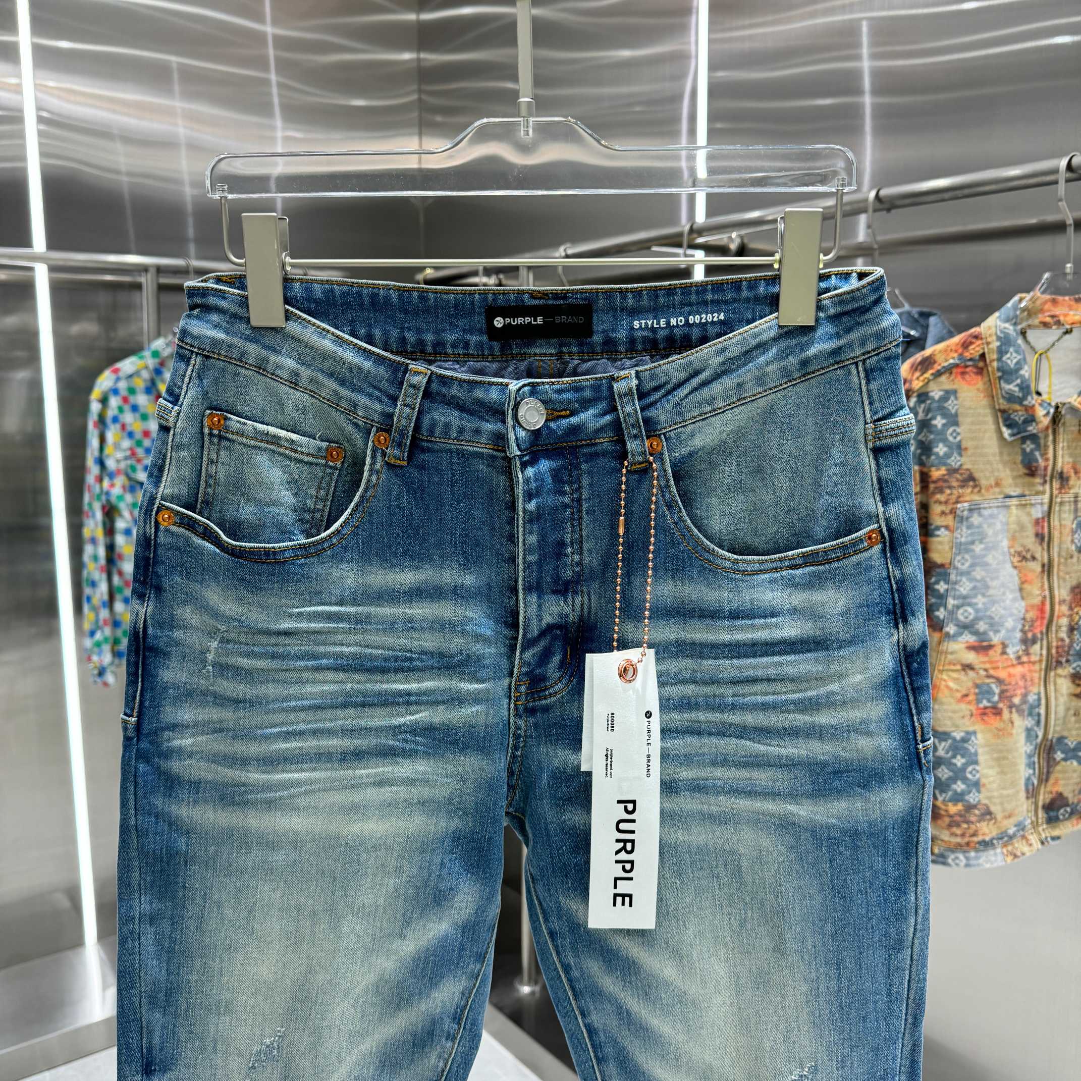 LuxluxHouse Best Quality Clothes Pants Purple Brand