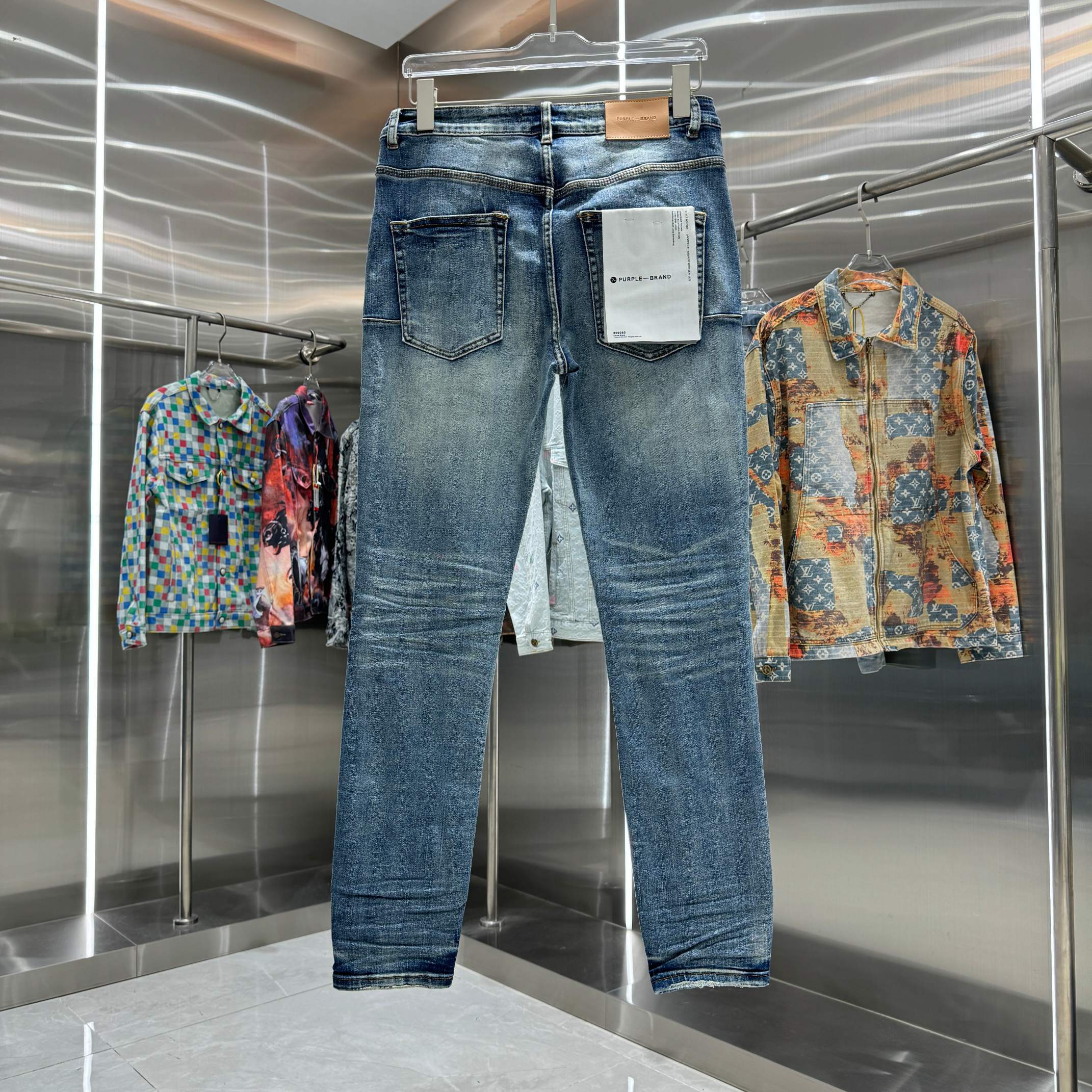 LuxluxHouse Best Quality Clothes Pants Purple Brand