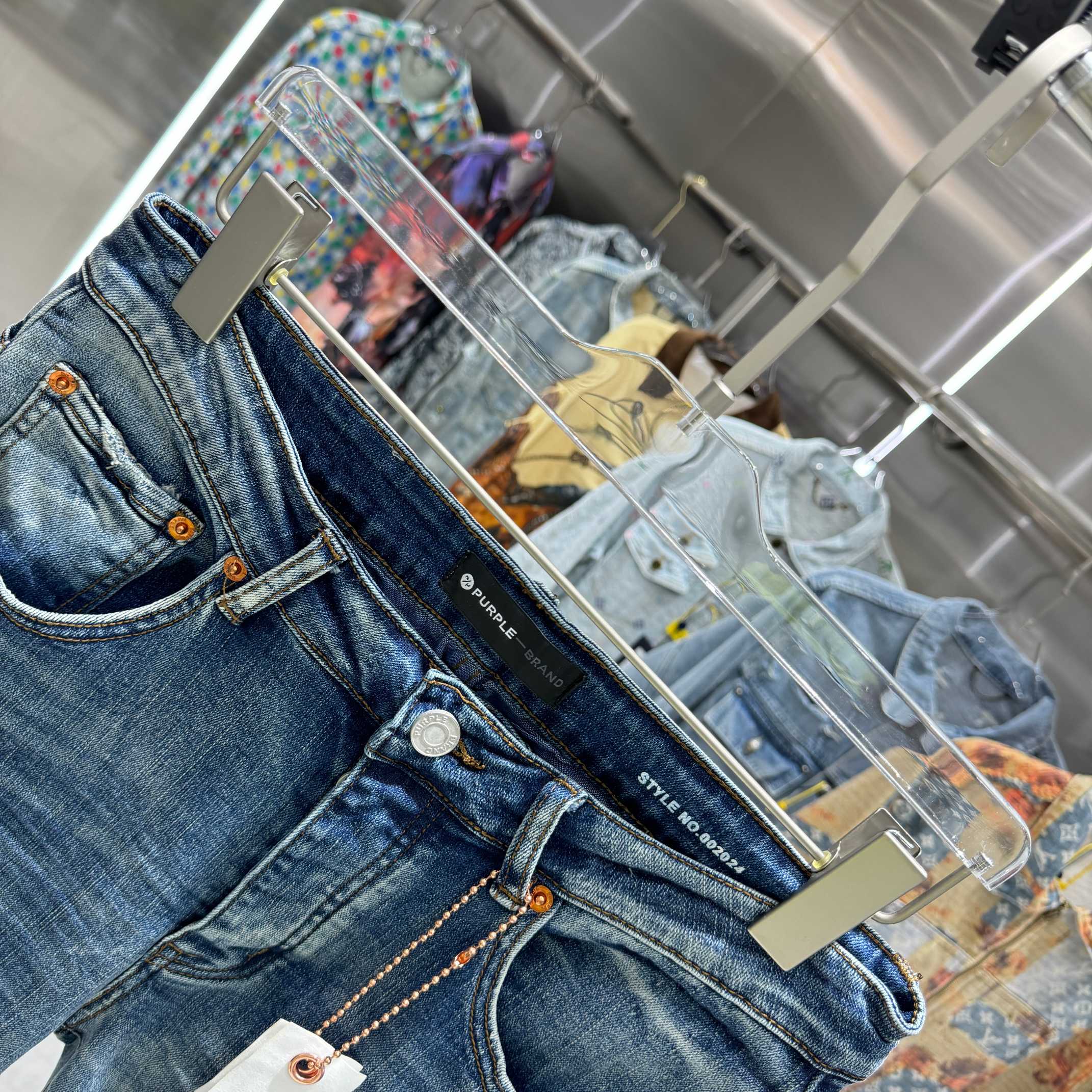 LuxluxHouse Best Quality Clothes Pants Purple Brand