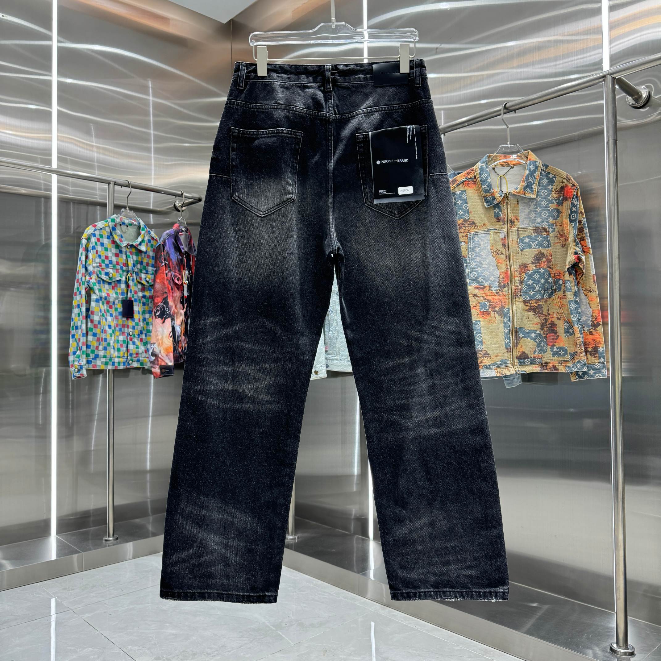LuxluxHouse Best Quality Clothes Pants Purple Brand